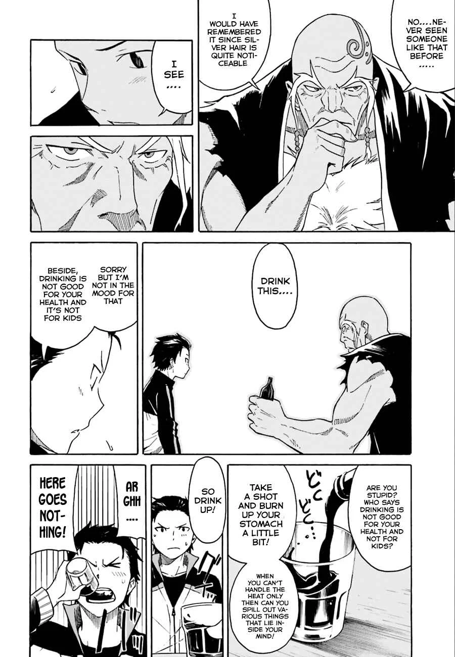 Re:Zero kara Hajimeru Isekai Seikatsu: Dai 1-shou—Outo no Ichinichi-hen Chapter 4: The Bitter Taste of Alcohol - Page 20