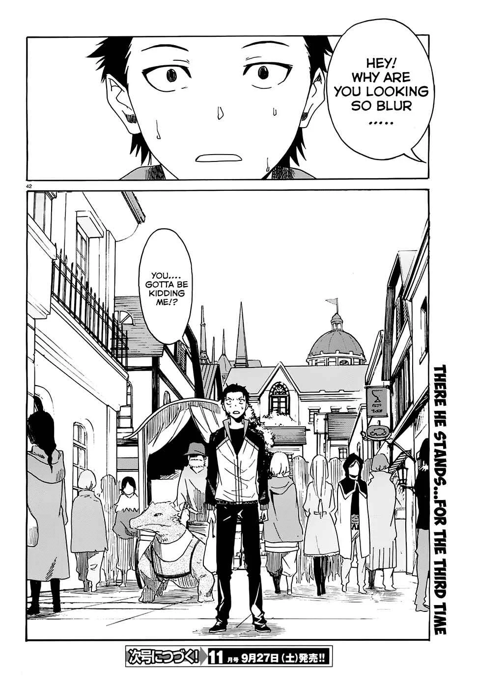Re:Zero kara Hajimeru Isekai Seikatsu: Dai 1-shou—Outo no Ichinichi-hen Chapter 5: A Struggle Far Too Late - Page 43
