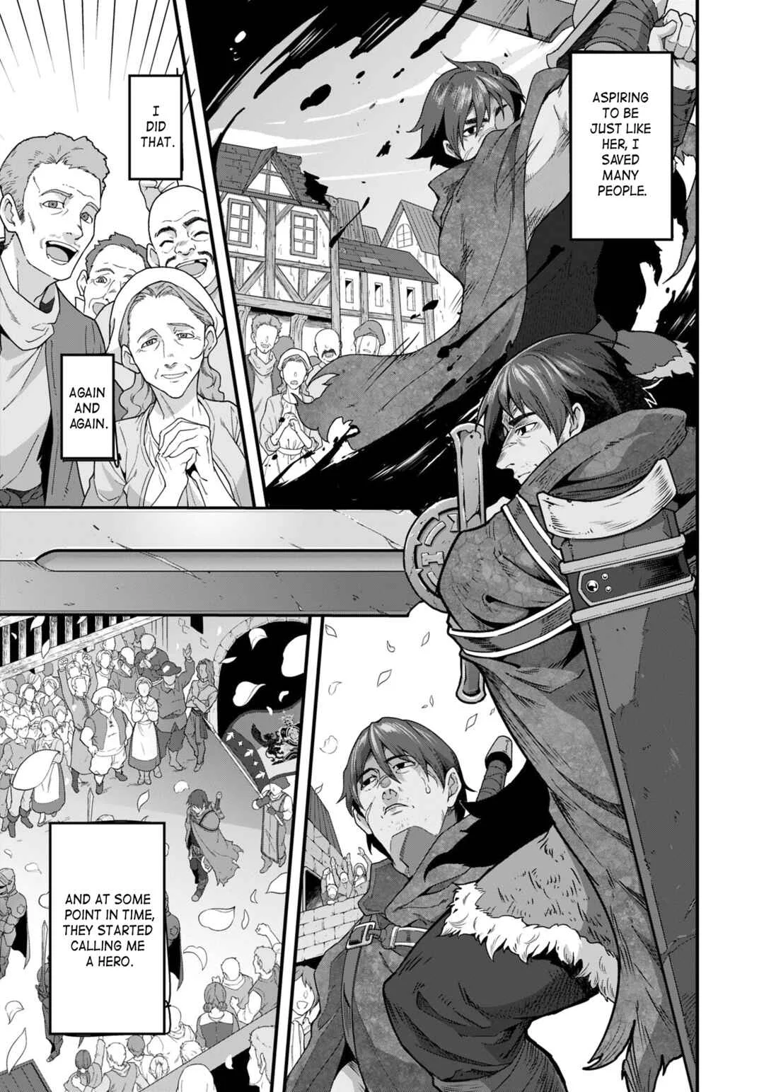 Reijou Alice no Eiyuutan ~Kizoku no Shoujo ni Tensei shita Eiyuu wa Yagate Saikyou to nari Hitobito wo Sukuu tame Musou suru~ Chapter 1: Hero - Page 4
