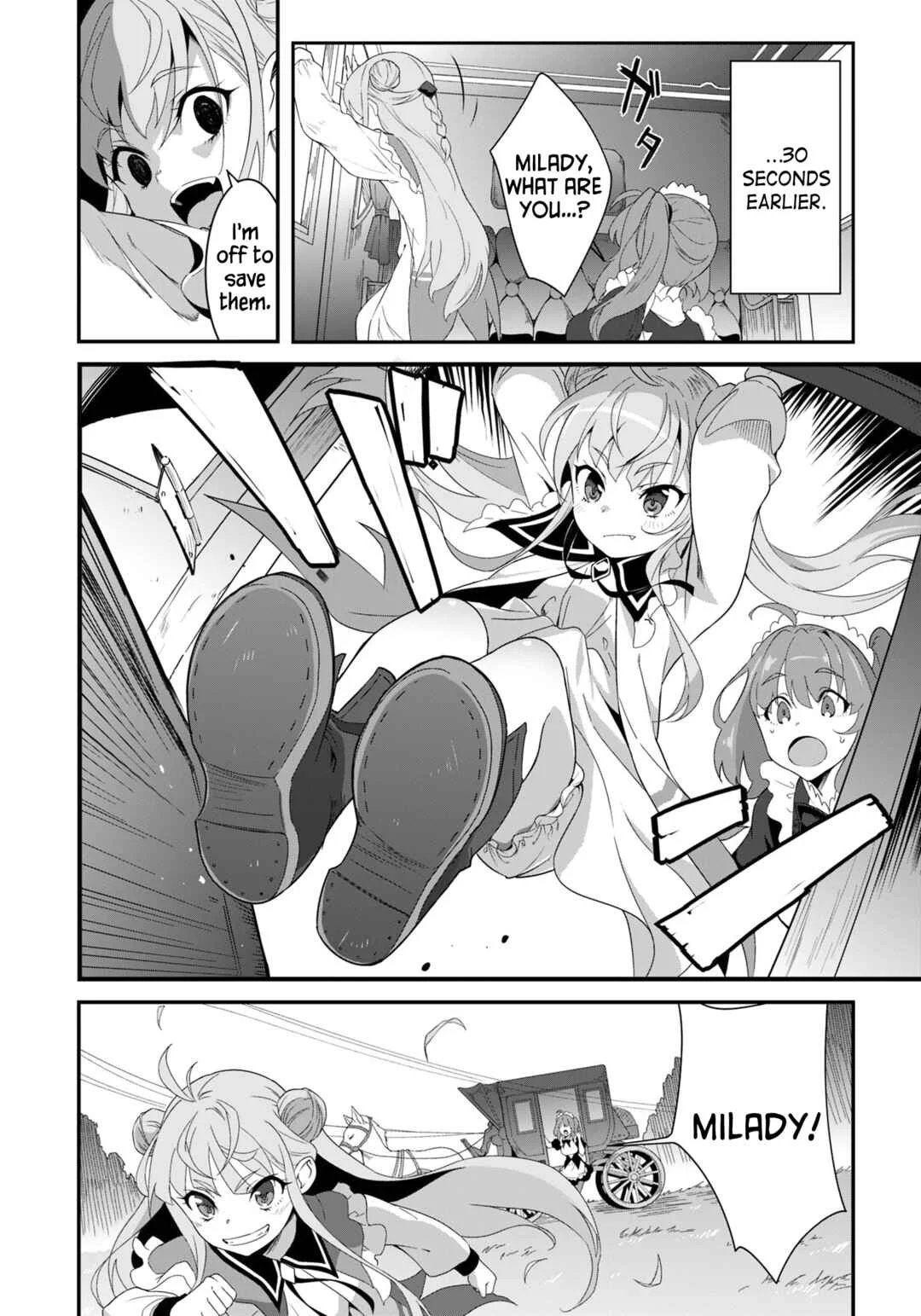 Reijou Alice no Eiyuutan ~Kizoku no Shoujo ni Tensei shita Eiyuu wa Yagate Saikyou to nari Hitobito wo Sukuu tame Musou suru~ Chapter 1: Hero - Page 34