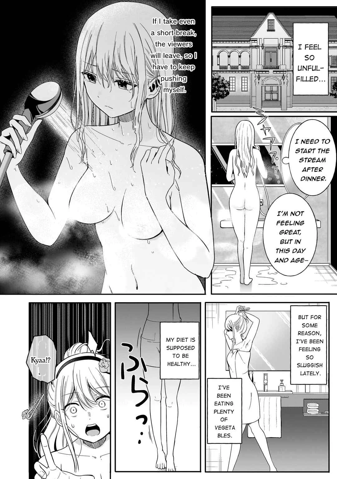 Reijou VTuber wa Maid no Yashoku ni Juurinsareru ~Kindan Gohan de Shokureposei Haishin~ Chapter 1: The jiggly and firm one - Page 7