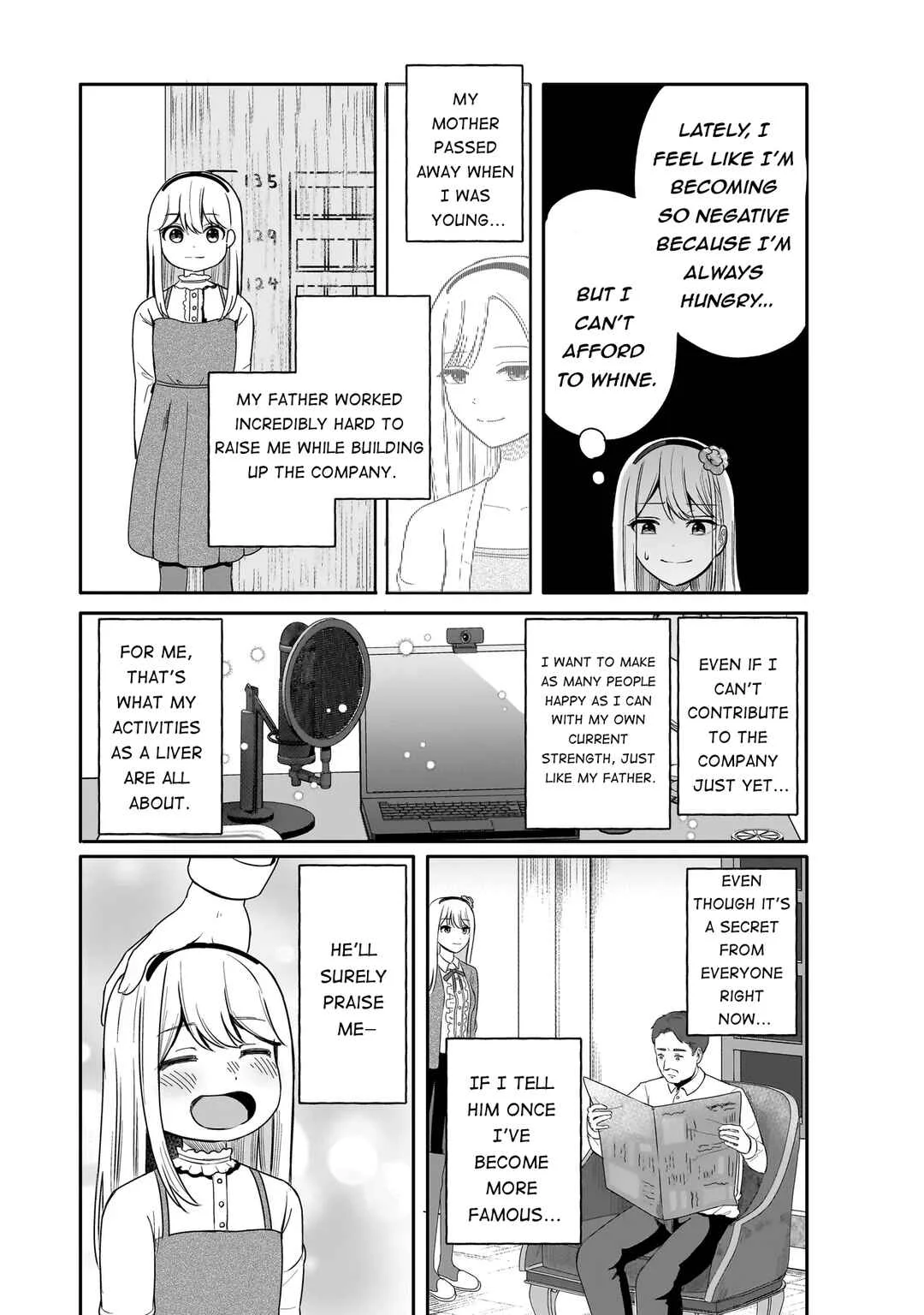 Reijou VTuber wa Maid no Yashoku ni Juurinsareru ~Kindan Gohan de Shokureposei Haishin~ Chapter 1: The jiggly and firm one - Page 13