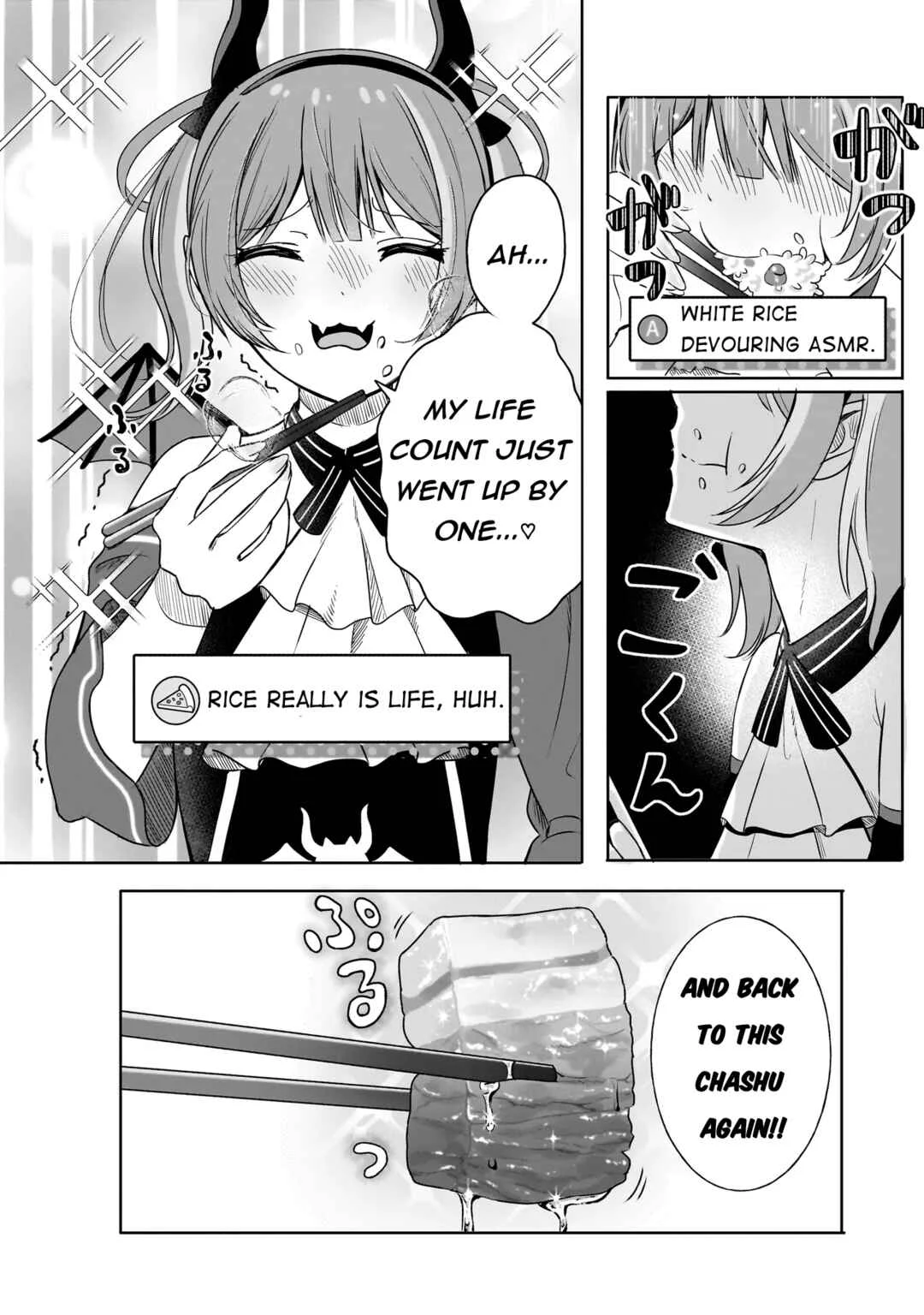 Reijou VTuber wa Maid no Yashoku ni Juurinsareru ~Kindan Gohan de Shokureposei Haishin~ Chapter 1: The jiggly and firm one - Page 27