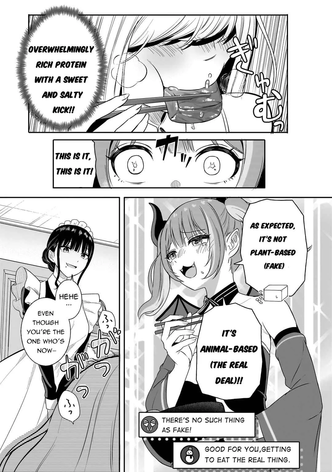 Reijou VTuber wa Maid no Yashoku ni Juurinsareru ~Kindan Gohan de Shokureposei Haishin~ Chapter 1: The jiggly and firm one - Page 28