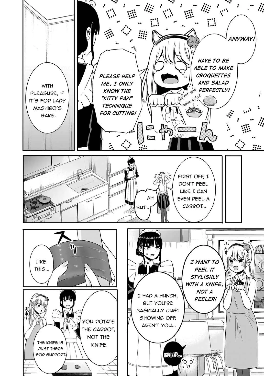 Reijou VTuber wa Maid no Yashoku ni Juurinsareru ~Kindan Gohan de Shokureposei Haishin~ Chapter 2.1: The kind that's super crispy and fluffy inside - Page 4