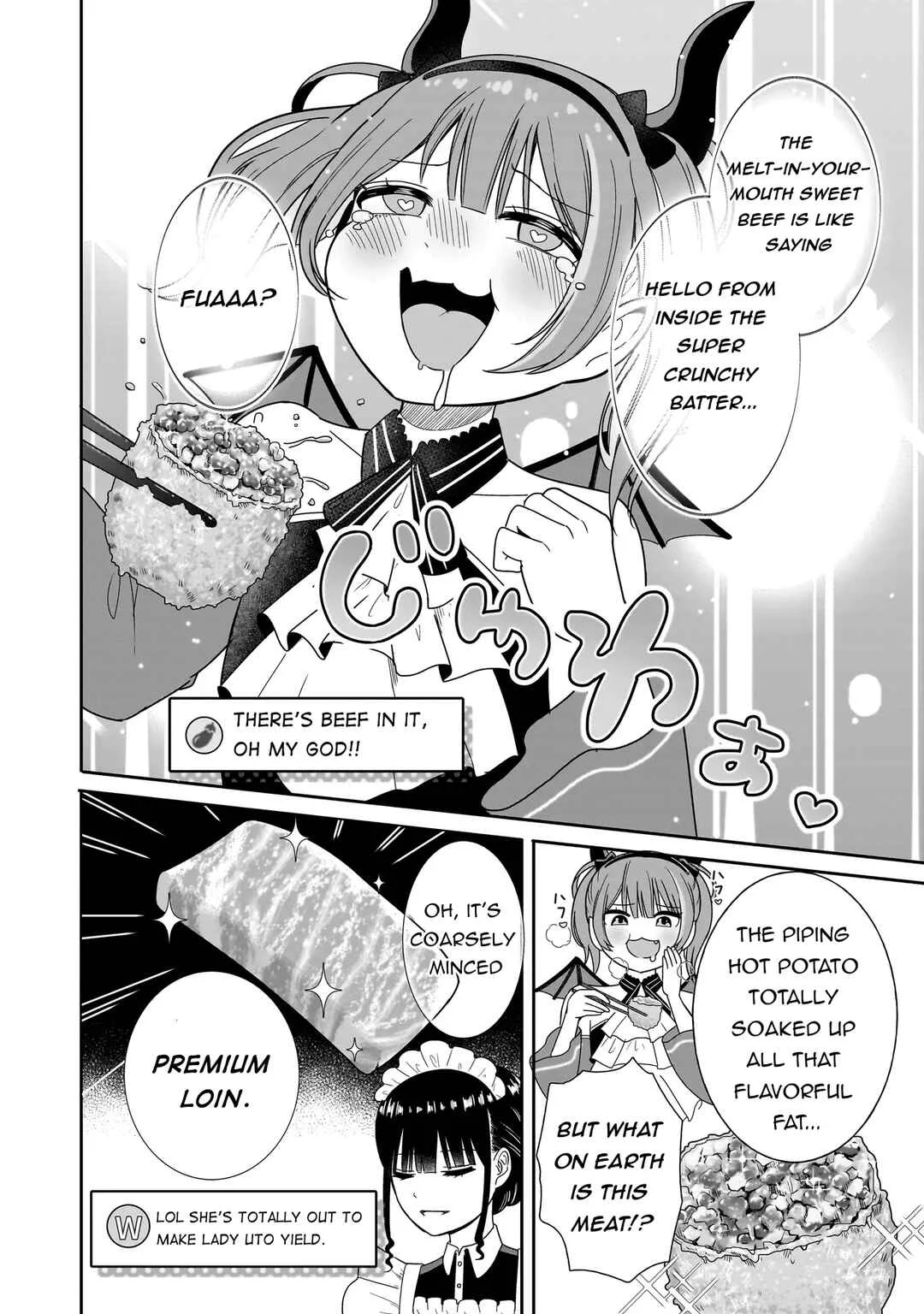 Reijou VTuber wa Maid no Yashoku ni Juurinsareru ~Kindan Gohan de Shokureposei Haishin~ Chapter 2.2 - Page 2