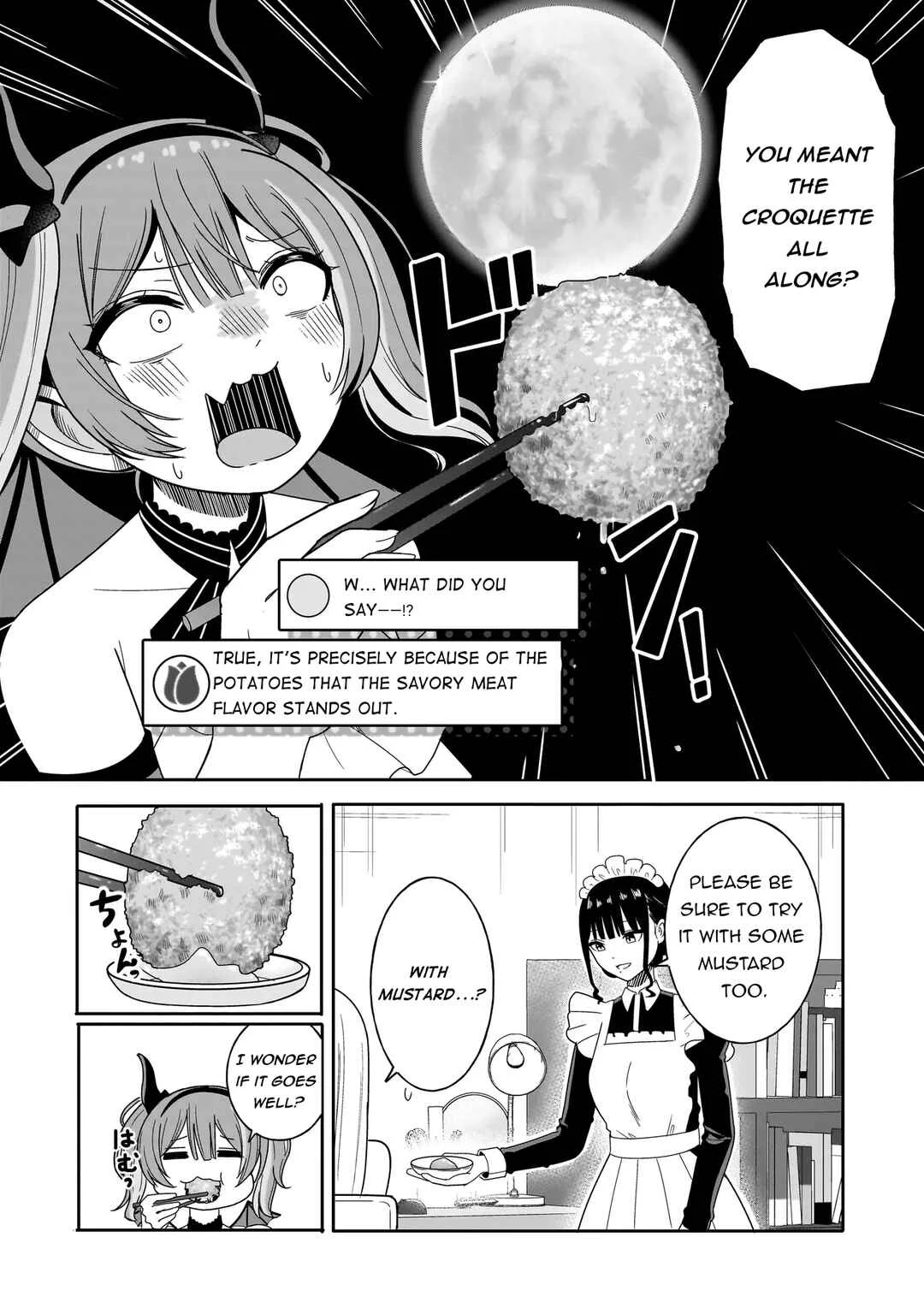 Reijou VTuber wa Maid no Yashoku ni Juurinsareru ~Kindan Gohan de Shokureposei Haishin~ Chapter 2.2 - Page 4