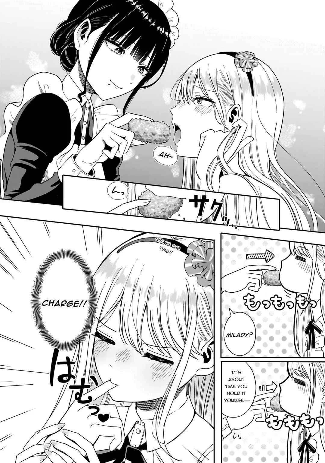 Reijou VTuber wa Maid no Yashoku ni Juurinsareru ~Kindan Gohan de Shokureposei Haishin~ Chapter 2.2 - Page 8