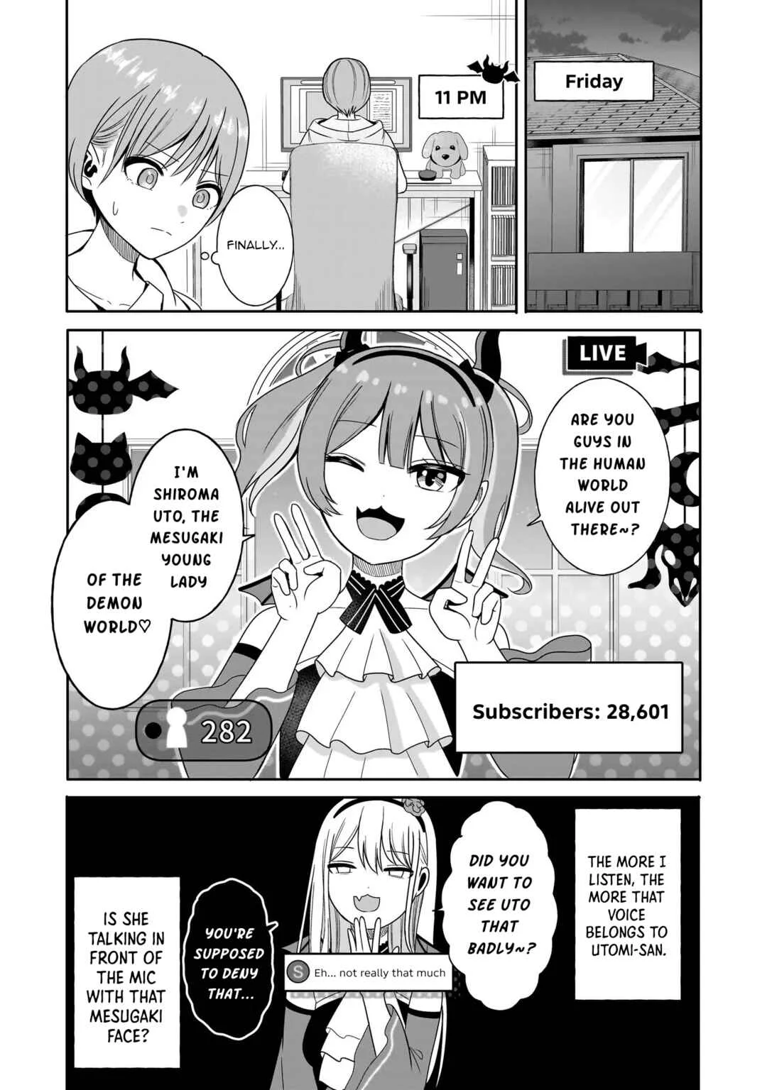 Reijou VTuber wa Maid no Yashoku ni Juurinsareru ~Kindan Gohan de Shokureposei Haishin~ Chapter 3 - Page 11
