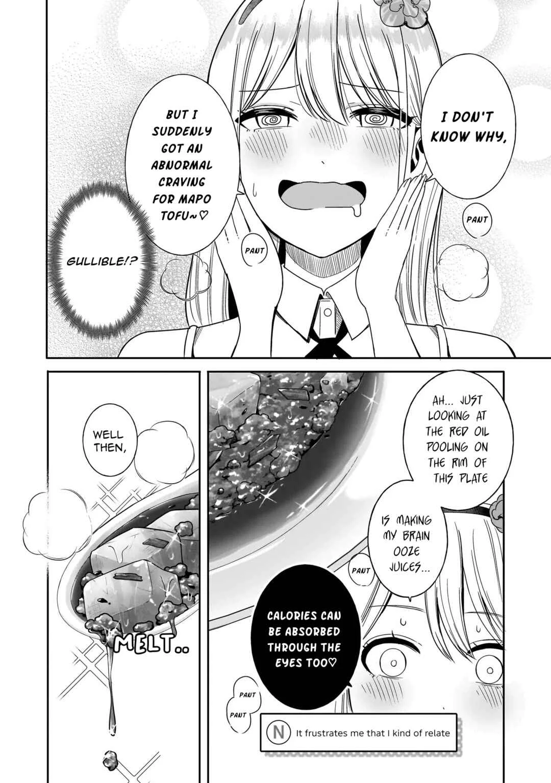 Reijou VTuber wa Maid no Yashoku ni Juurinsareru ~Kindan Gohan de Shokureposei Haishin~ Chapter 3 - Page 14