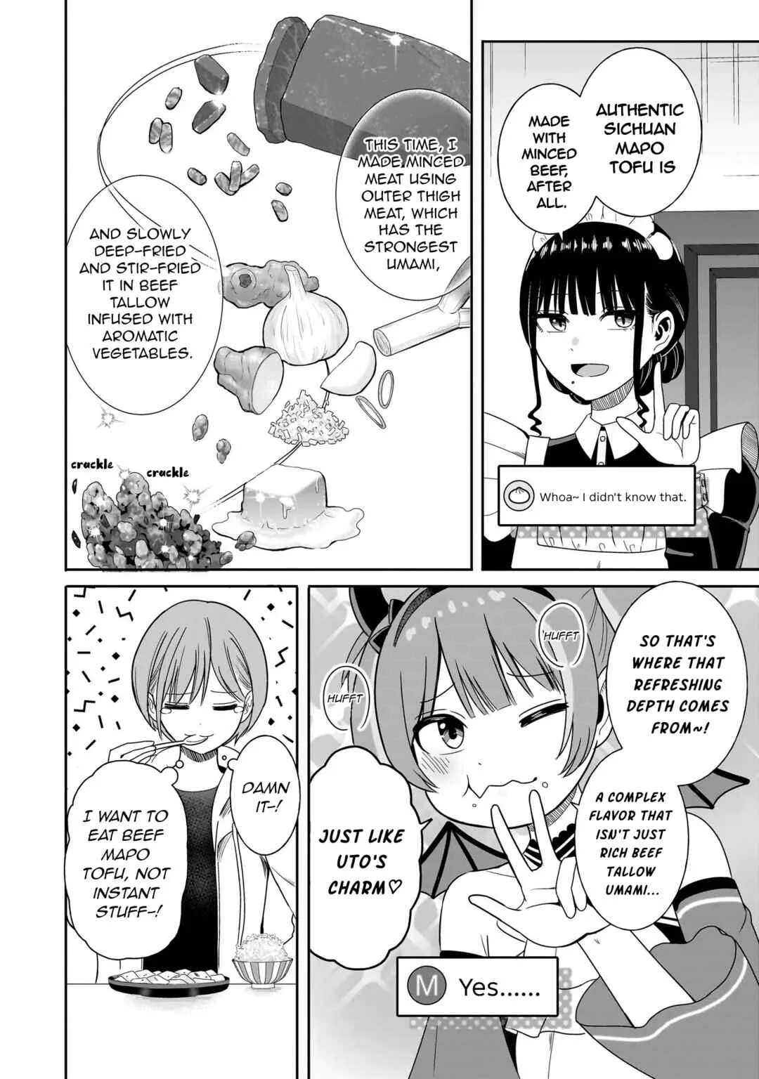 Reijou VTuber wa Maid no Yashoku ni Juurinsareru ~Kindan Gohan de Shokureposei Haishin~ Chapter 3 - Page 16