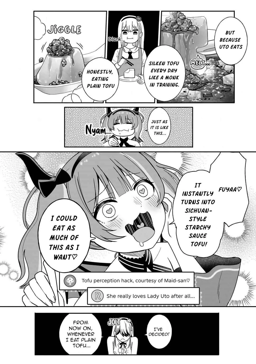 Reijou VTuber wa Maid no Yashoku ni Juurinsareru ~Kindan Gohan de Shokureposei Haishin~ Chapter 3 - Page 18