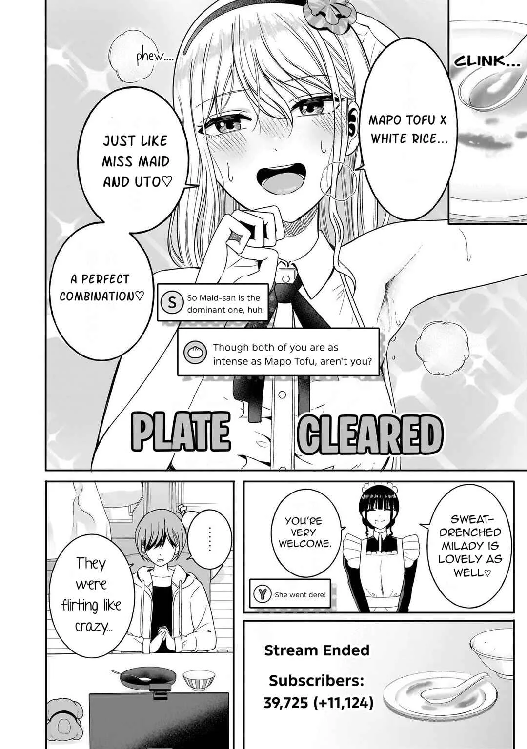 Reijou VTuber wa Maid no Yashoku ni Juurinsareru ~Kindan Gohan de Shokureposei Haishin~ Chapter 3 - Page 24