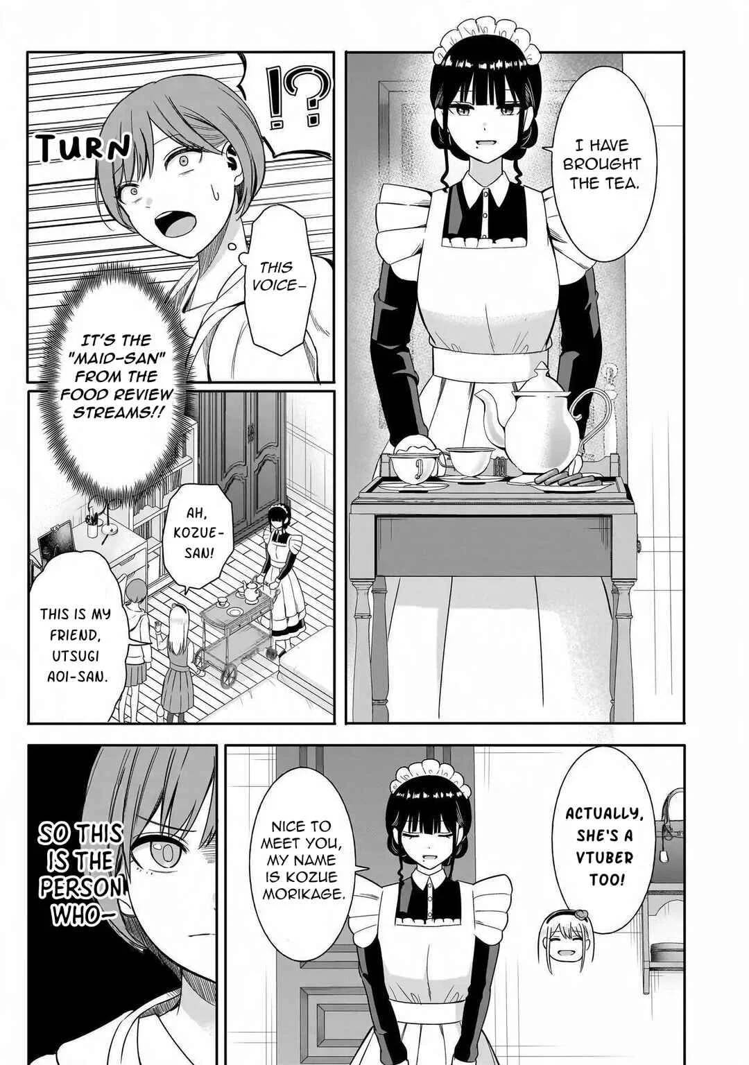 Reijou VTuber wa Maid no Yashoku ni Juurinsareru ~Kindan Gohan de Shokureposei Haishin~ Chapter 4 - Page 11