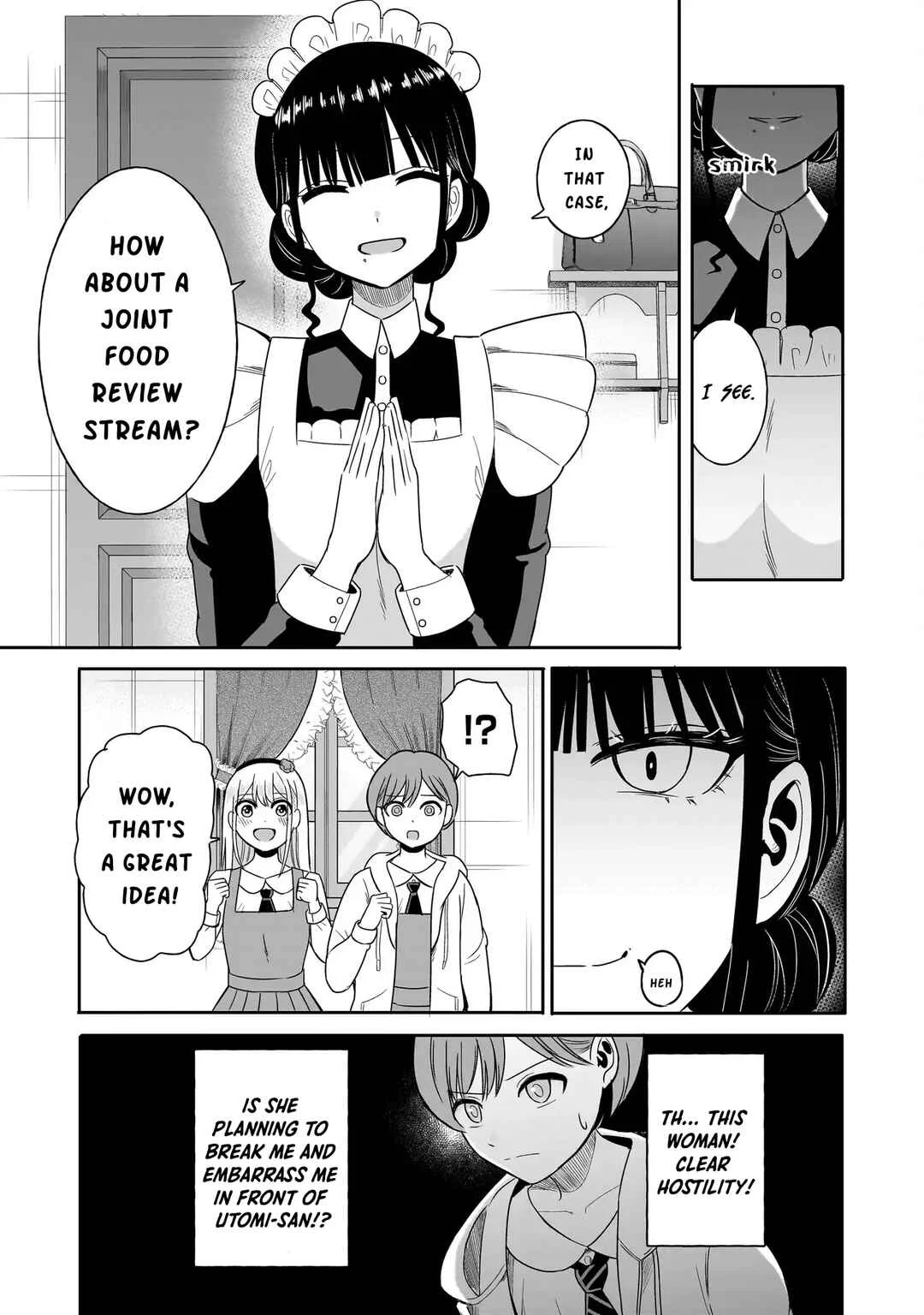 Reijou VTuber wa Maid no Yashoku ni Juurinsareru ~Kindan Gohan de Shokureposei Haishin~ Chapter 4 - Page 13