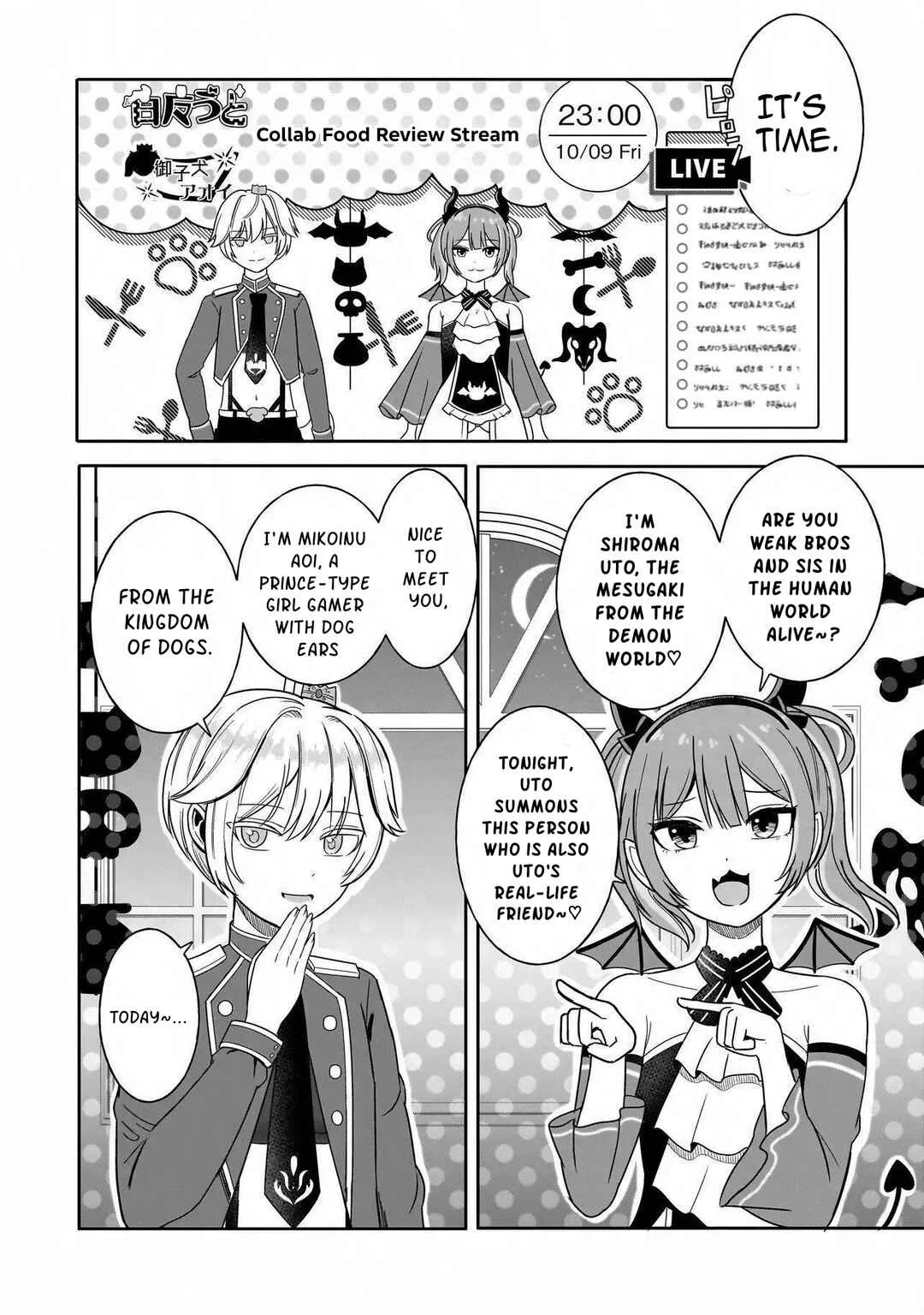 Reijou VTuber wa Maid no Yashoku ni Juurinsareru ~Kindan Gohan de Shokureposei Haishin~ Chapter 4 - Page 16
