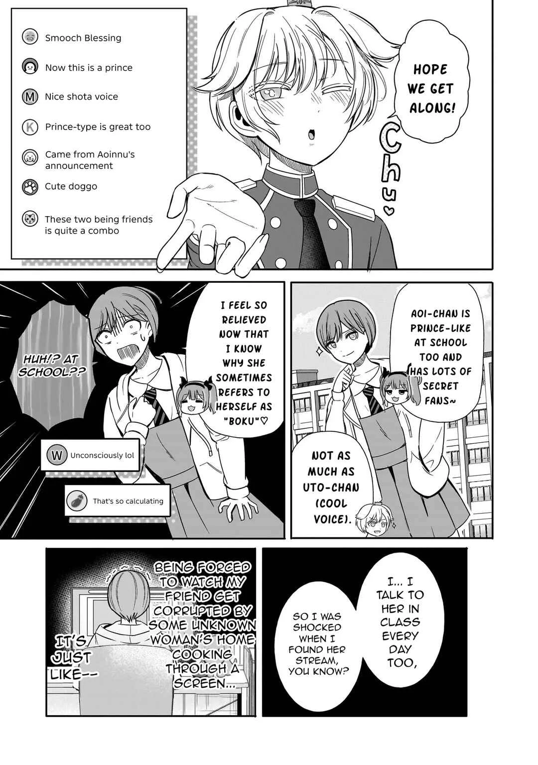 Reijou VTuber wa Maid no Yashoku ni Juurinsareru ~Kindan Gohan de Shokureposei Haishin~ Chapter 4 - Page 17