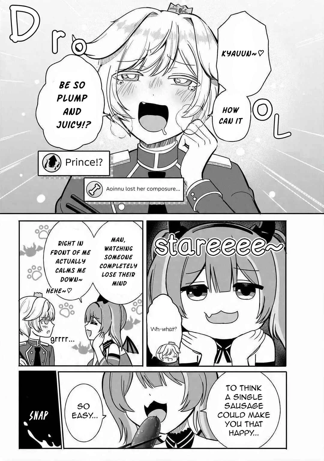 Reijou VTuber wa Maid no Yashoku ni Juurinsareru ~Kindan Gohan de Shokureposei Haishin~ Chapter 4 - Page 21
