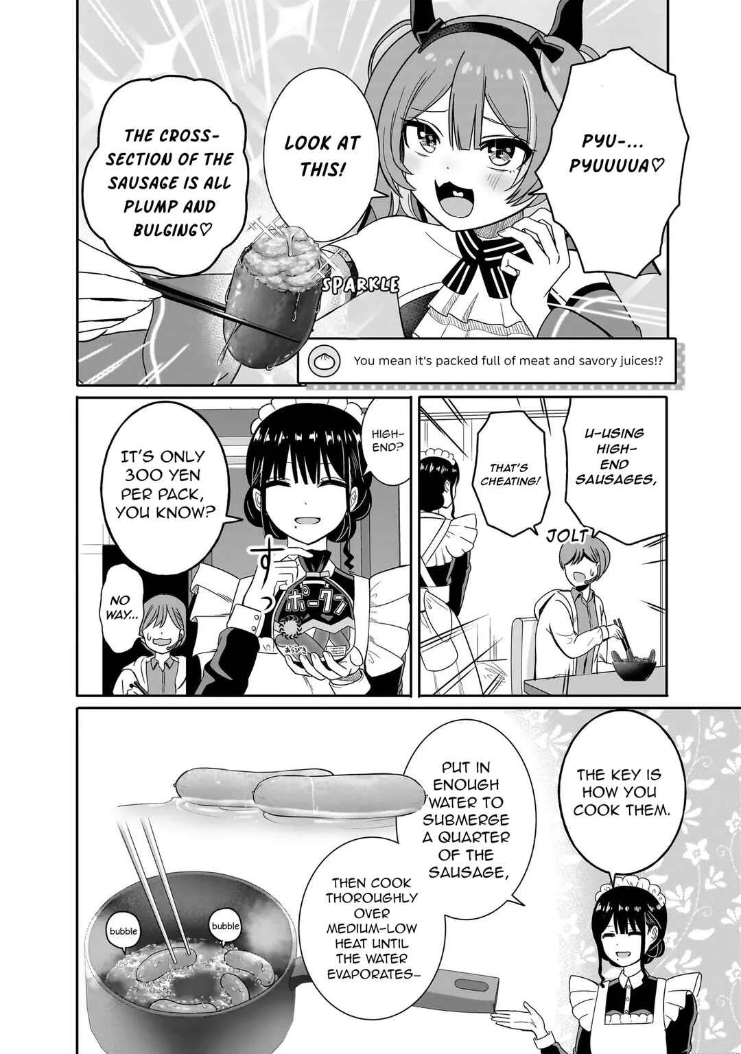 Reijou VTuber wa Maid no Yashoku ni Juurinsareru ~Kindan Gohan de Shokureposei Haishin~ Chapter 4 - Page 22