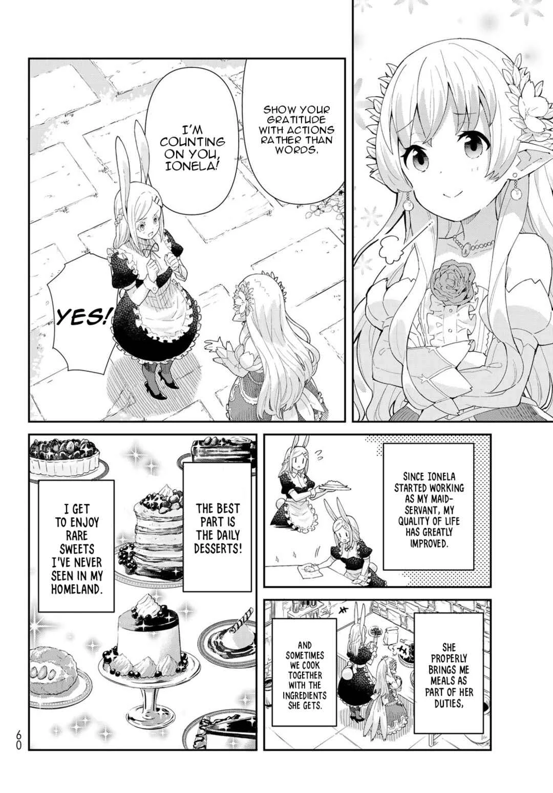 Reiketsu Ryuuou Heika no "Unmei no Tsugai" rashii Desu ga, Koukyuu ni Hikikomorou to Omoimasu Chapter 2.2: The Fairy Princess Begins Her Harem Life - Part 2 - Page 6