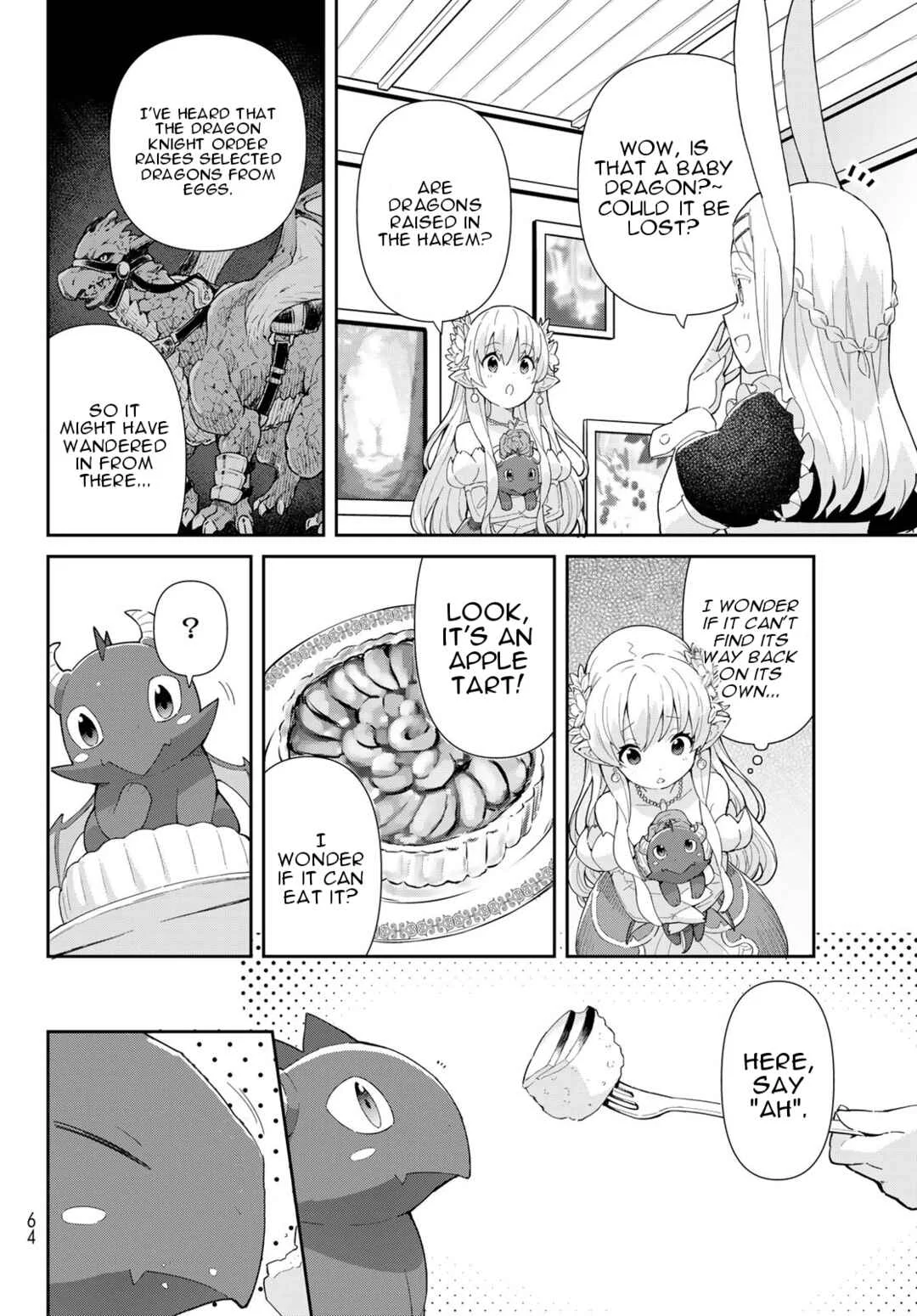Reiketsu Ryuuou Heika no "Unmei no Tsugai" rashii Desu ga, Koukyuu ni Hikikomorou to Omoimasu Chapter 2.2: The Fairy Princess Begins Her Harem Life - Part 2 - Page 10