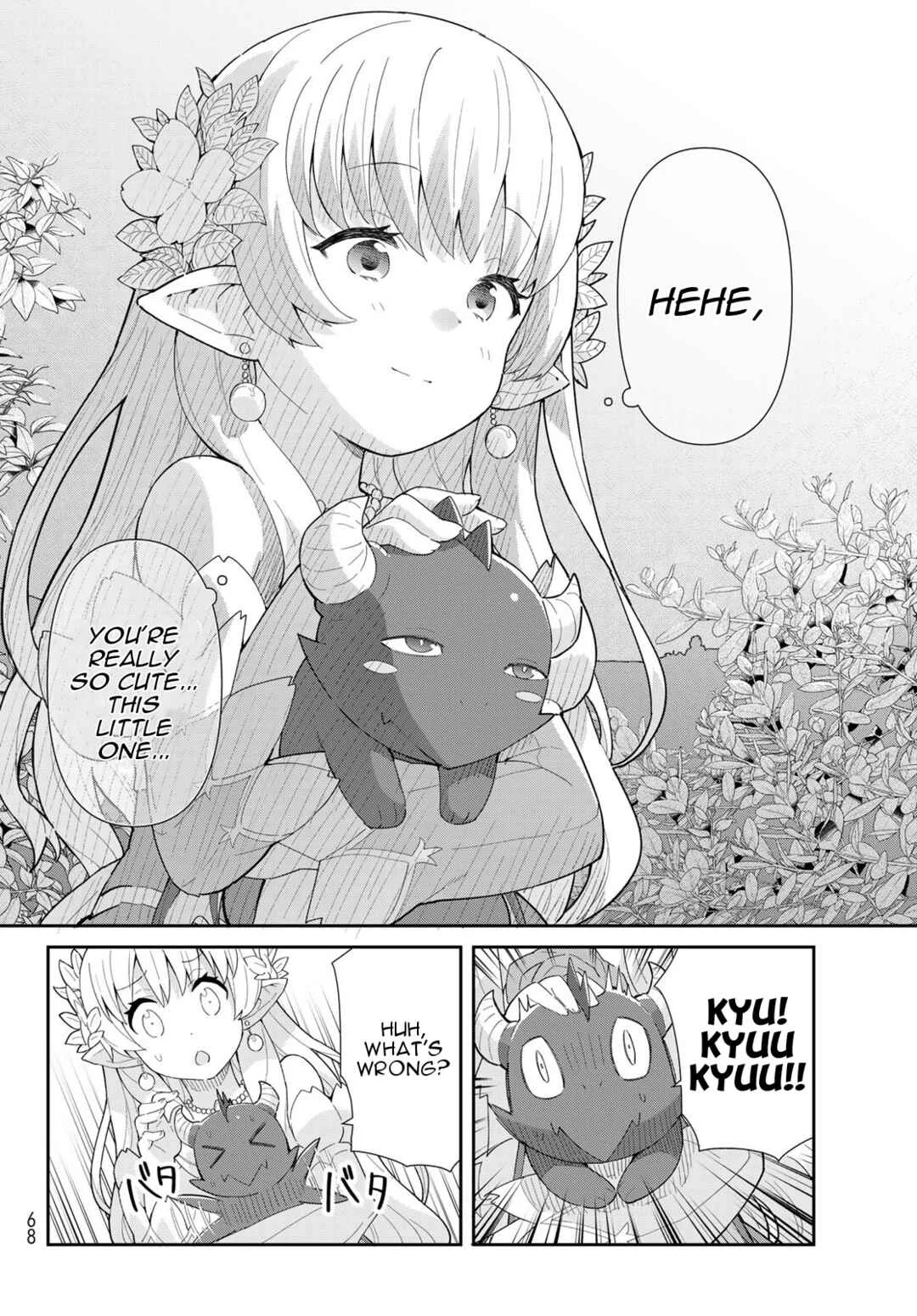 Reiketsu Ryuuou Heika no "Unmei no Tsugai" rashii Desu ga, Koukyuu ni Hikikomorou to Omoimasu Chapter 2.2: The Fairy Princess Begins Her Harem Life - Part 2 - Page 14