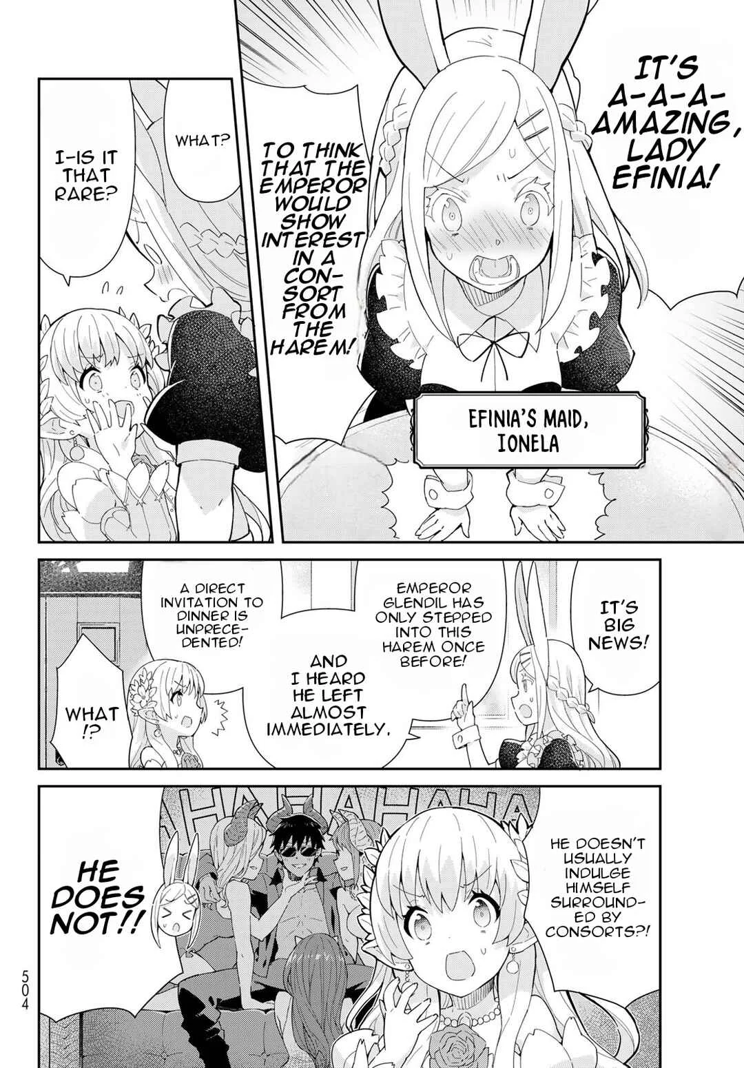 Reiketsu Ryuuou Heika no "Unmei no Tsugai" rashii Desu ga, Koukyuu ni Hikikomorou to Omoimasu Chapter 3.1: The Fairy Princess Attends a Dinner with the Emperor - Part 1 - Page 8