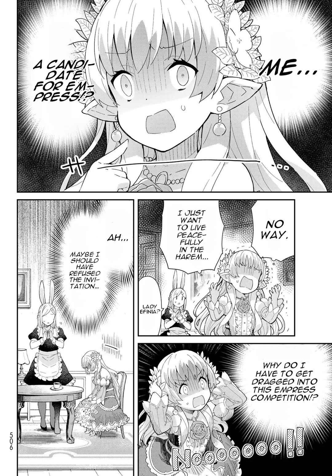 Reiketsu Ryuuou Heika no "Unmei no Tsugai" rashii Desu ga, Koukyuu ni Hikikomorou to Omoimasu Chapter 3.1: The Fairy Princess Attends a Dinner with the Emperor - Part 1 - Page 10