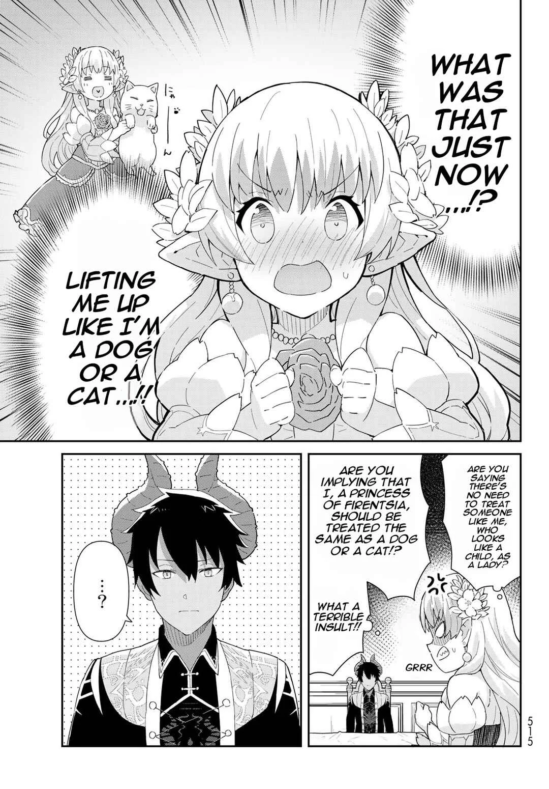 Reiketsu Ryuuou Heika no "Unmei no Tsugai" rashii Desu ga, Koukyuu ni Hikikomorou to Omoimasu Chapter 3.1: The Fairy Princess Attends a Dinner with the Emperor - Part 1 - Page 19