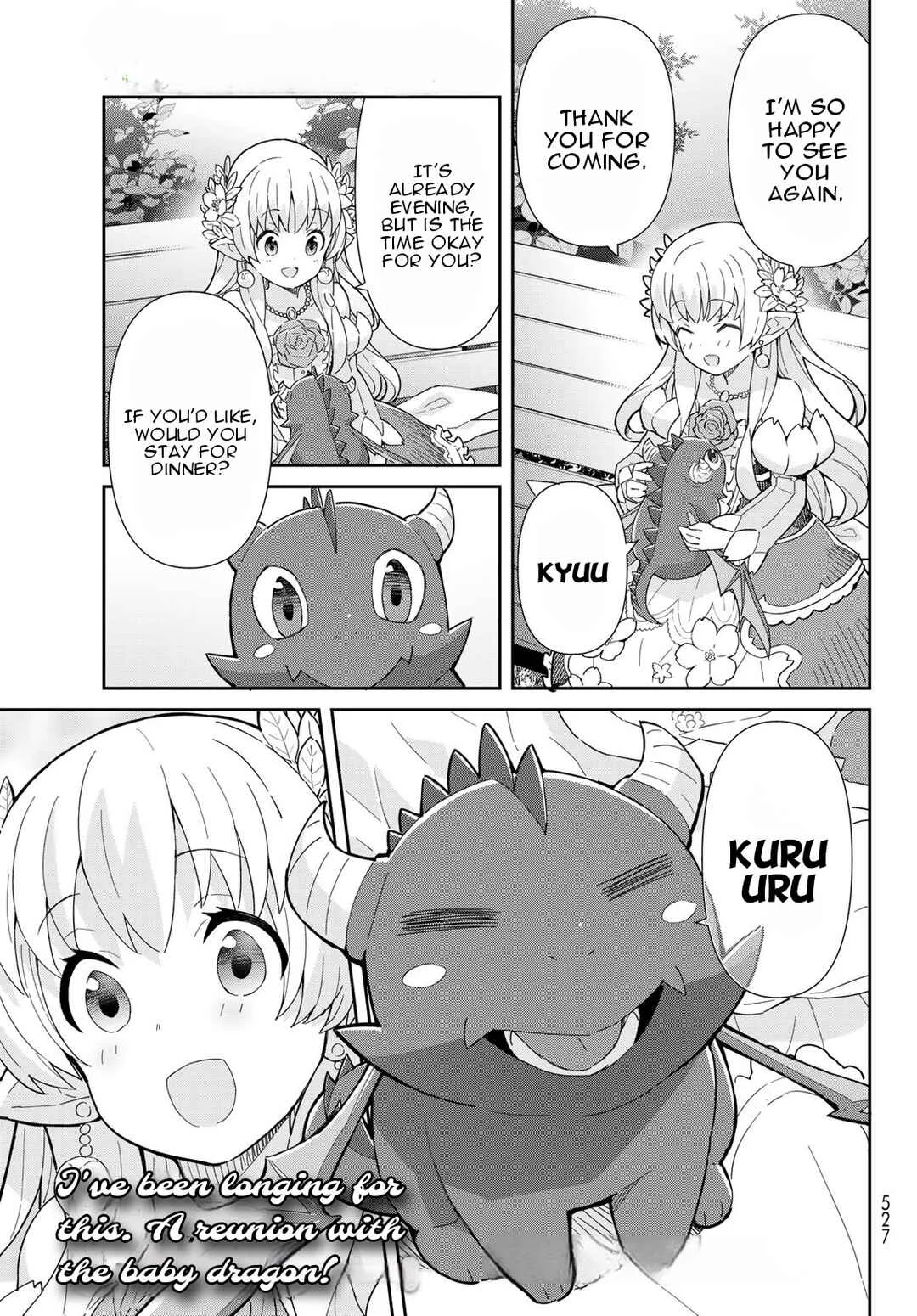 Reiketsu Ryuuou Heika no "Unmei no Tsugai" rashii Desu ga, Koukyuu ni Hikikomorou to Omoimasu Chapter 3.1: The Fairy Princess Attends a Dinner with the Emperor - Part 1 - Page 31