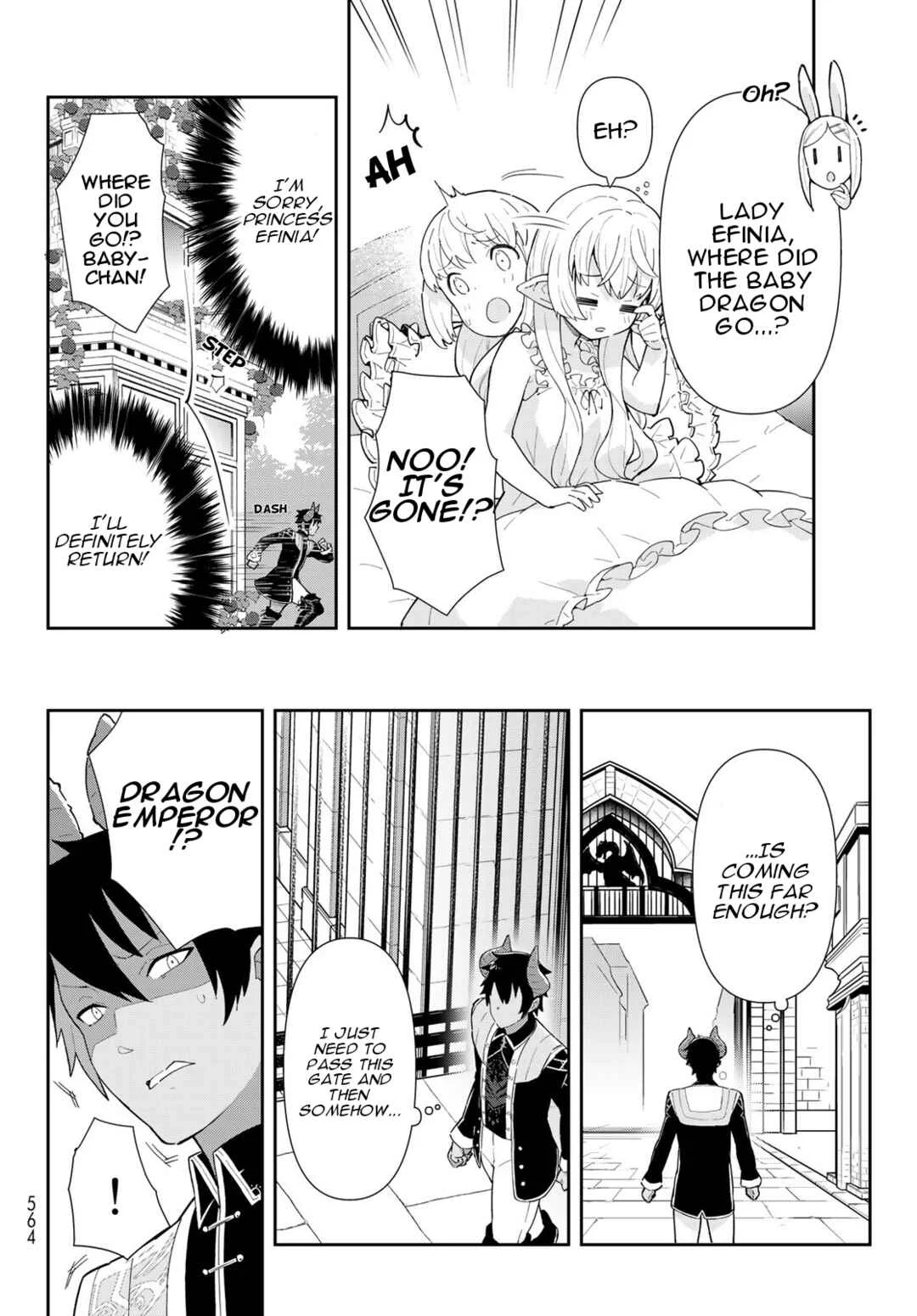 Reiketsu Ryuuou Heika no "Unmei no Tsugai" rashii Desu ga, Koukyuu ni Hikikomorou to Omoimasu Chapter 3.2: The Fairy Princess Attends a Dinner with the Emperor - Part Two - Page 8