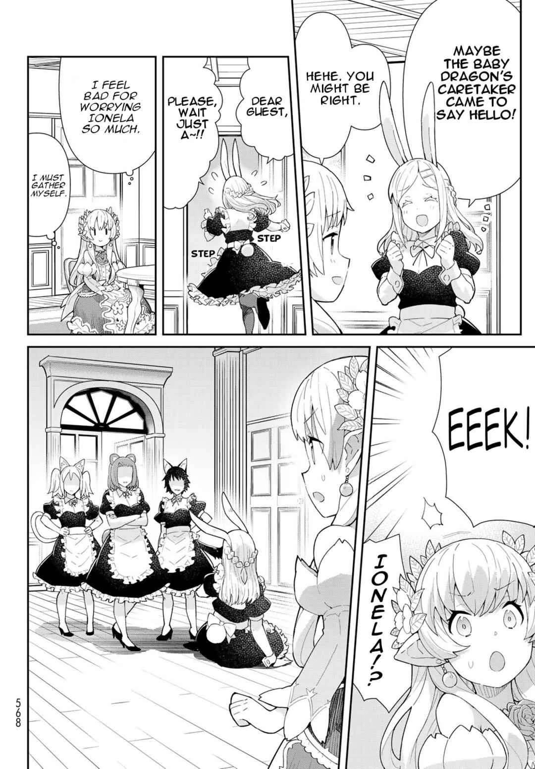 Reiketsu Ryuuou Heika no "Unmei no Tsugai" rashii Desu ga, Koukyuu ni Hikikomorou to Omoimasu Chapter 3.2: The Fairy Princess Attends a Dinner with the Emperor - Part Two - Page 12