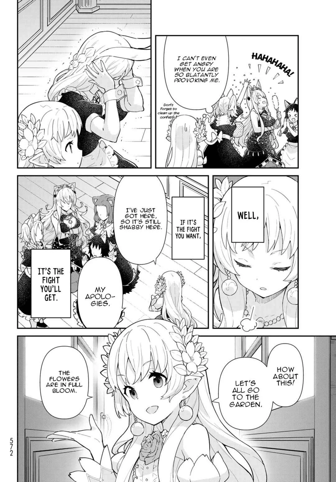 Reiketsu Ryuuou Heika no "Unmei no Tsugai" rashii Desu ga, Koukyuu ni Hikikomorou to Omoimasu Chapter 3.2: The Fairy Princess Attends a Dinner with the Emperor - Part Two - Page 16