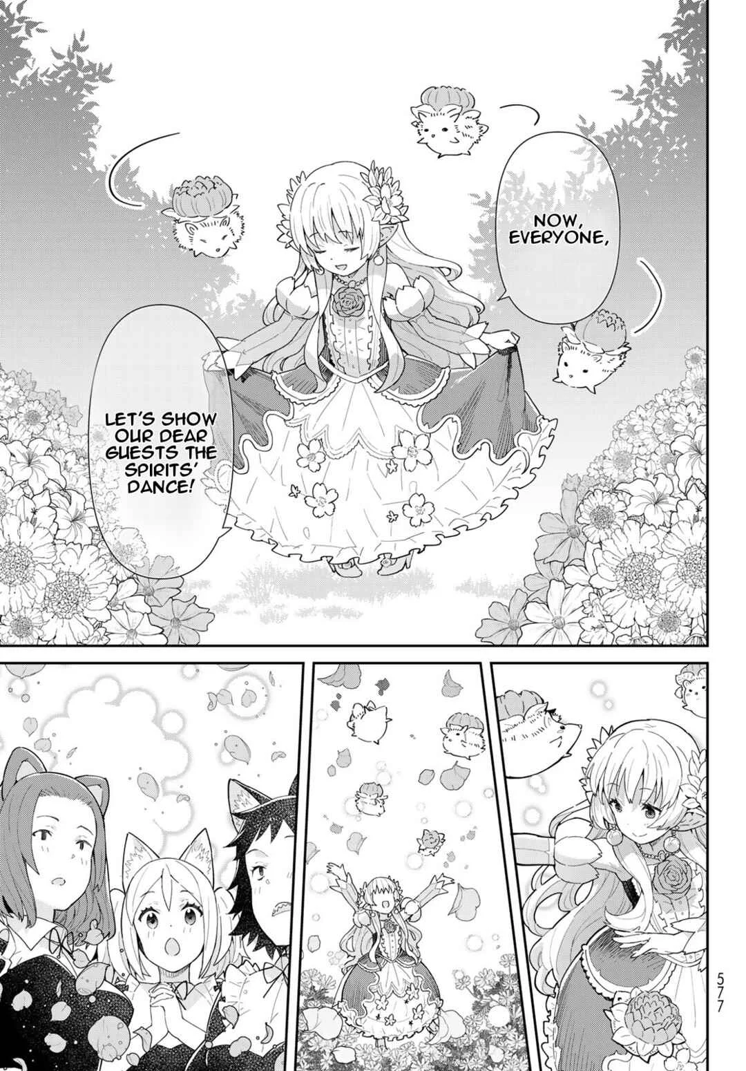 Reiketsu Ryuuou Heika no "Unmei no Tsugai" rashii Desu ga, Koukyuu ni Hikikomorou to Omoimasu Chapter 3.2: The Fairy Princess Attends a Dinner with the Emperor - Part Two - Page 21