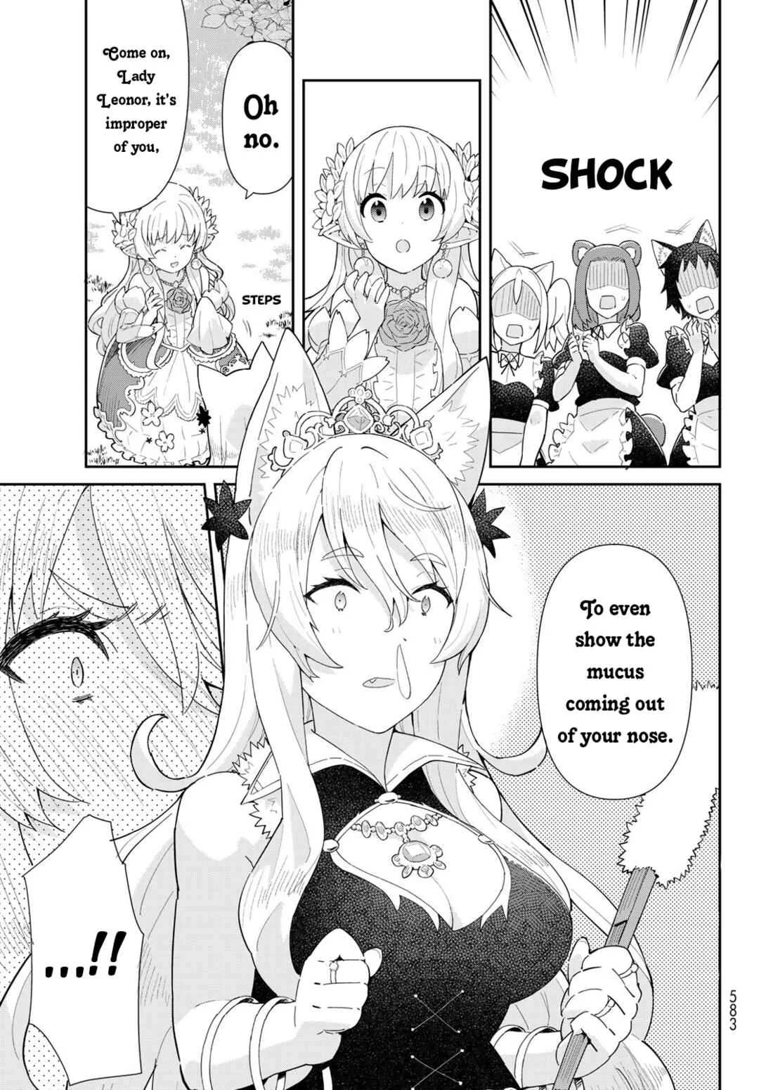 Reiketsu Ryuuou Heika no "Unmei no Tsugai" rashii Desu ga, Koukyuu ni Hikikomorou to Omoimasu Chapter 3.2: The Fairy Princess Attends a Dinner with the Emperor - Part Two - Page 27