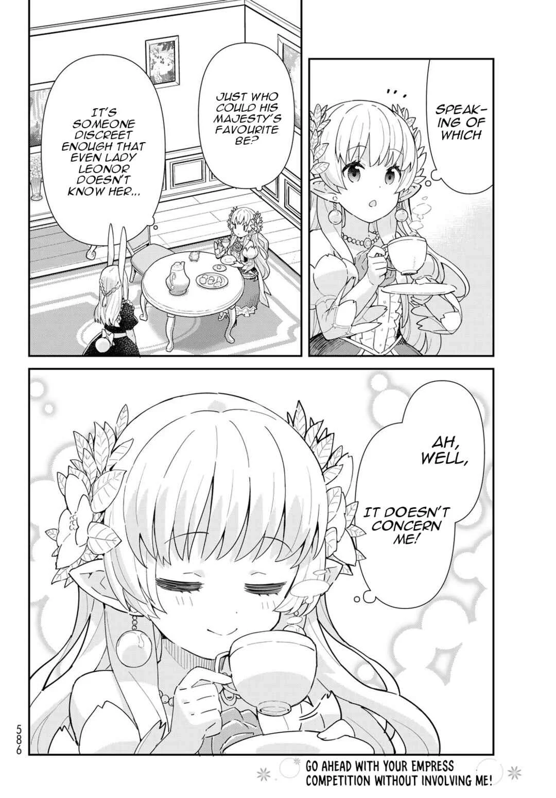Reiketsu Ryuuou Heika no "Unmei no Tsugai" rashii Desu ga, Koukyuu ni Hikikomorou to Omoimasu Chapter 3.2: The Fairy Princess Attends a Dinner with the Emperor - Part Two - Page 30
