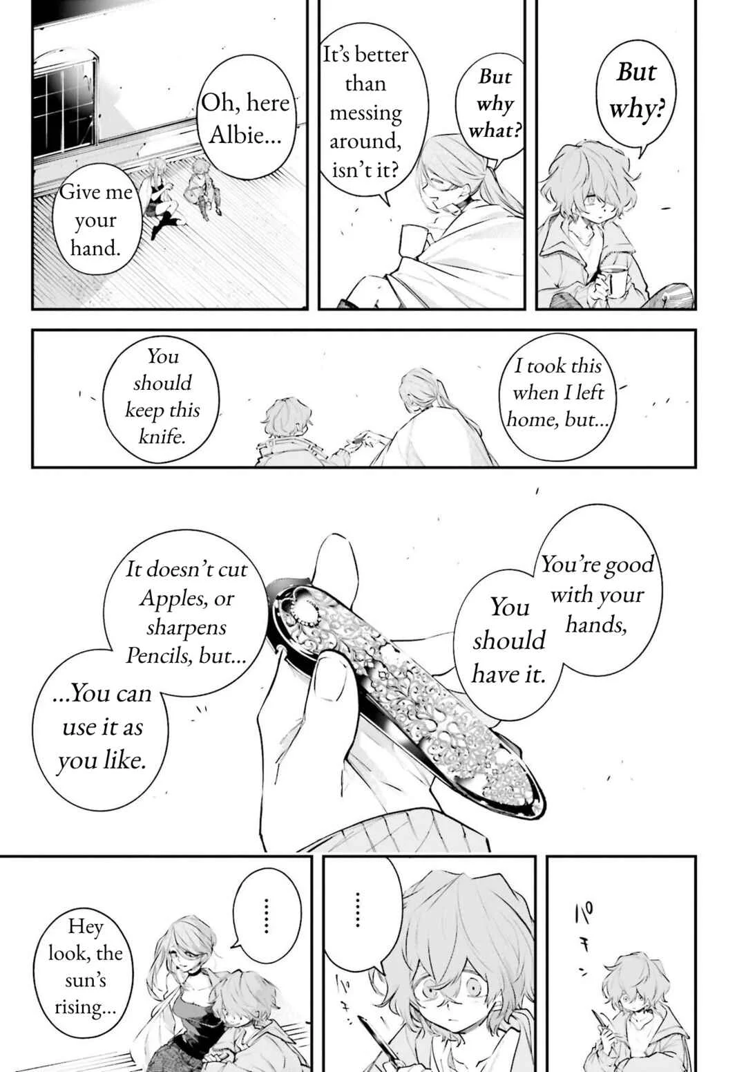 Rekkyou Sensen Chapter 3: Fog,Knives and Rose - Page 17