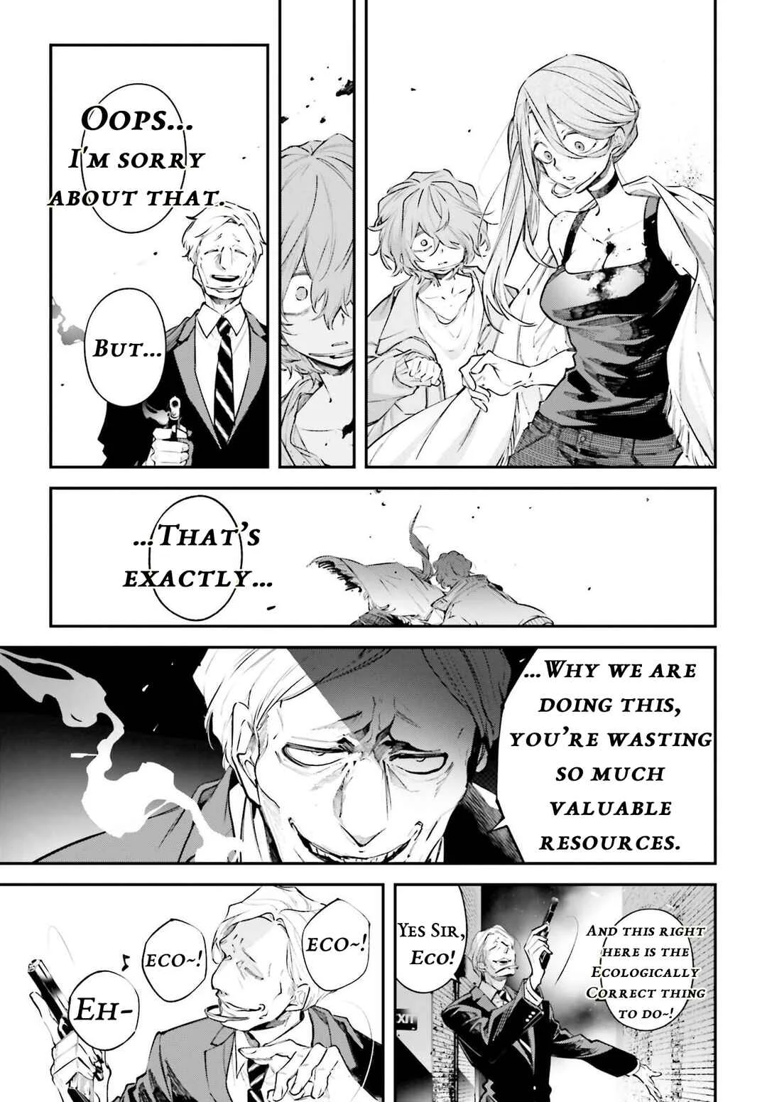 Rekkyou Sensen Chapter 3: Fog,Knives and Rose - Page 23