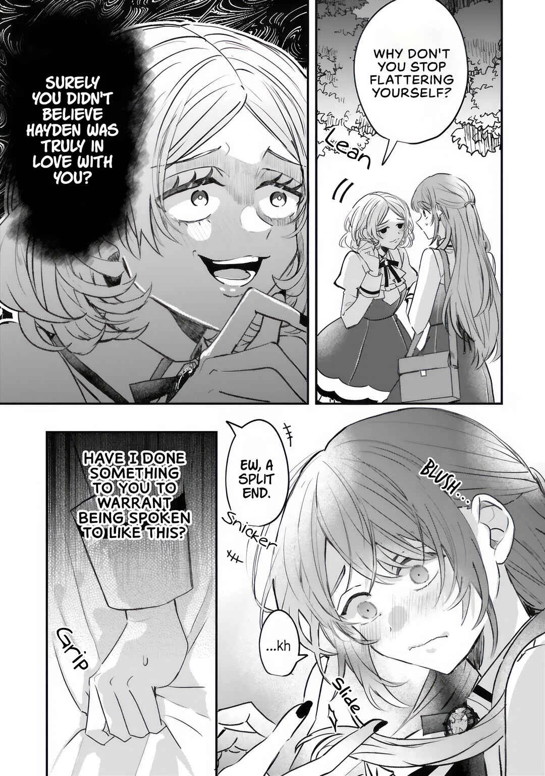 Ren'ai Fushin na Reijou wa Reikoku Kishi-sama no Dekiai ni Kizukanai Chapter 1.2 - Page 3