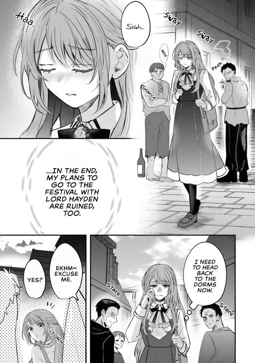 Ren'ai Fushin na Reijou wa Reikoku Kishi-sama no Dekiai ni Kizukanai Chapter 1.2 - Page 7