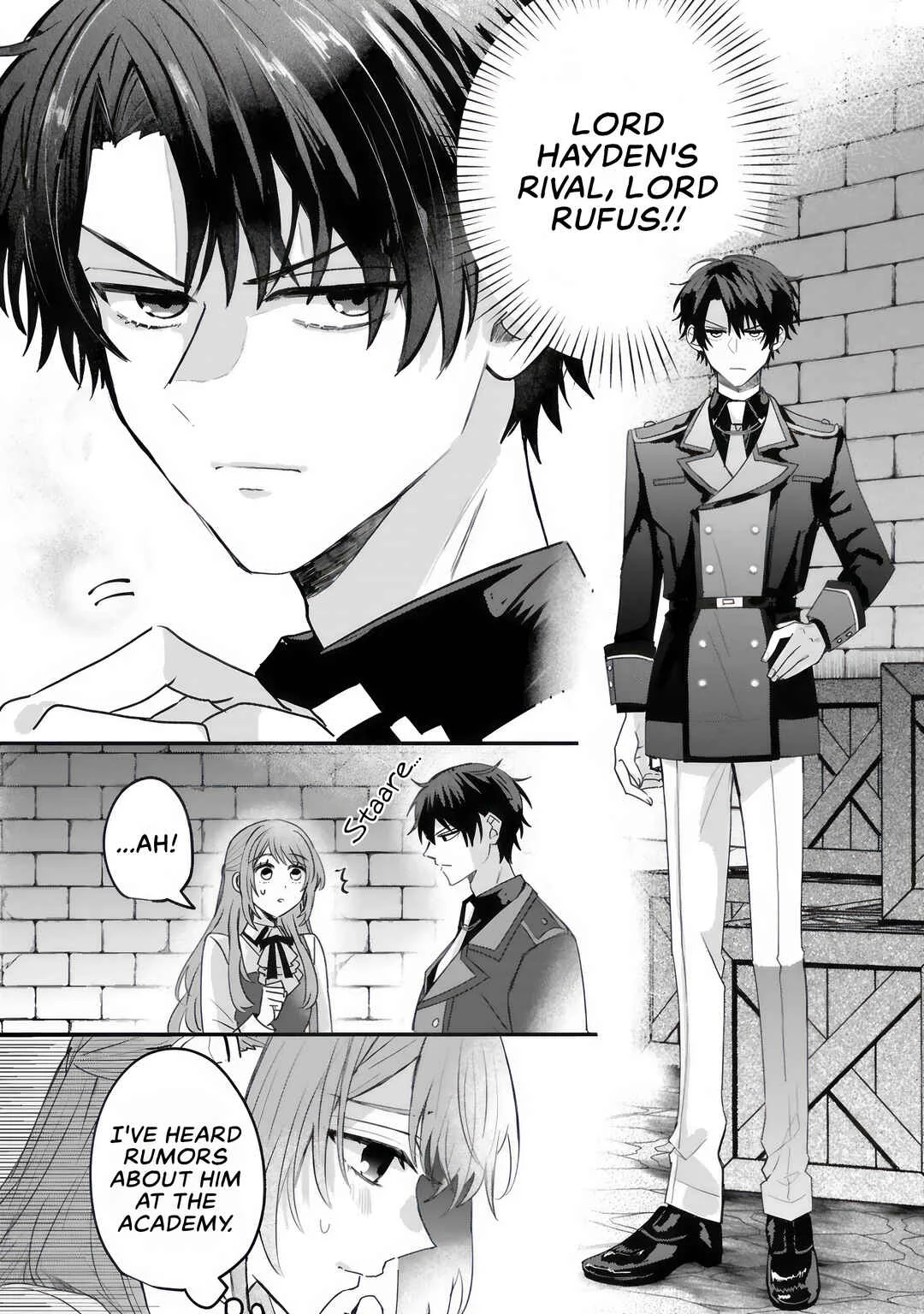 Ren'ai Fushin na Reijou wa Reikoku Kishi-sama no Dekiai ni Kizukanai Chapter 1.2 - Page 14