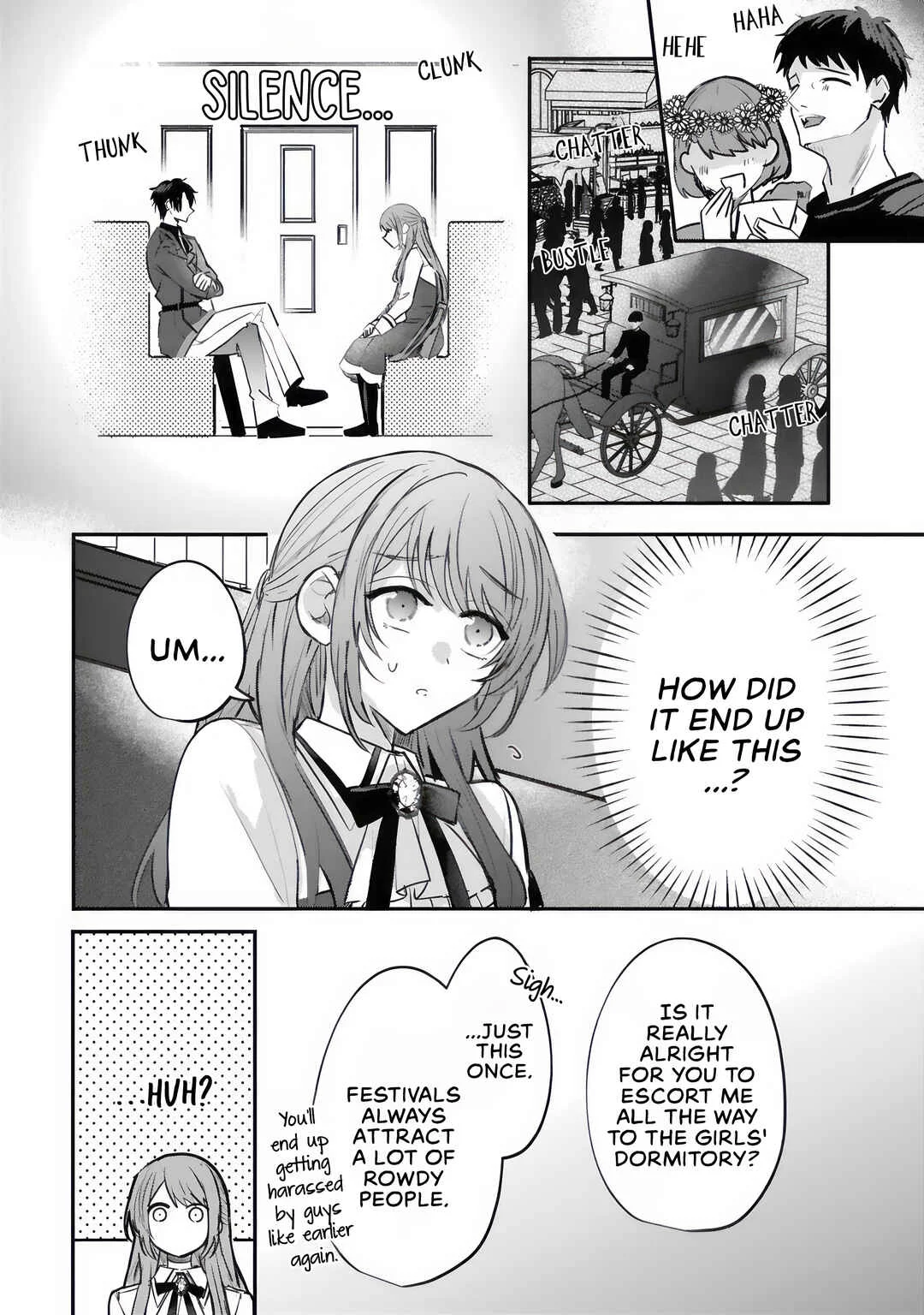Ren'ai Fushin na Reijou wa Reikoku Kishi-sama no Dekiai ni Kizukanai Chapter 1.3 - Page 4