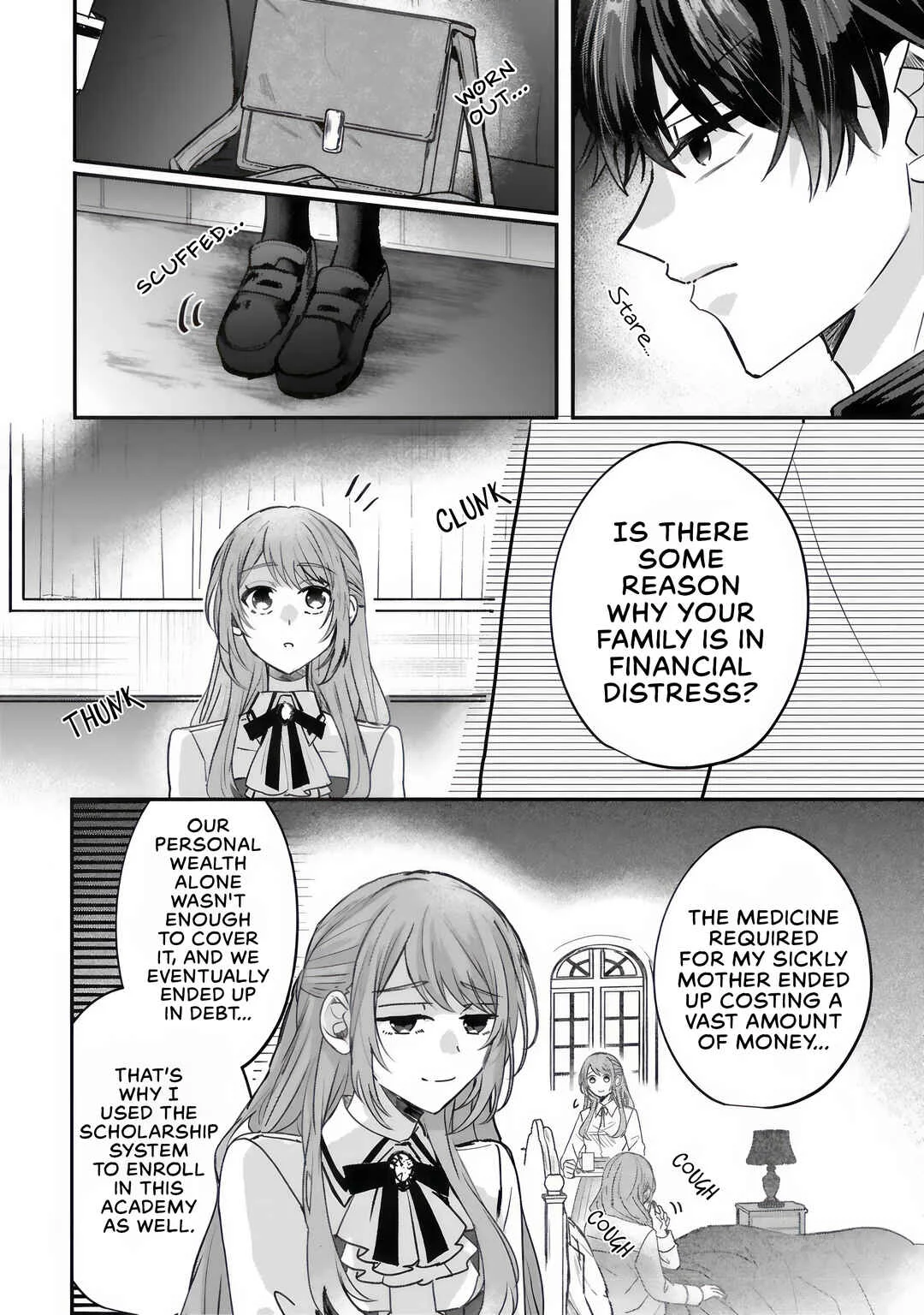 Ren'ai Fushin na Reijou wa Reikoku Kishi-sama no Dekiai ni Kizukanai Chapter 1.3 - Page 8