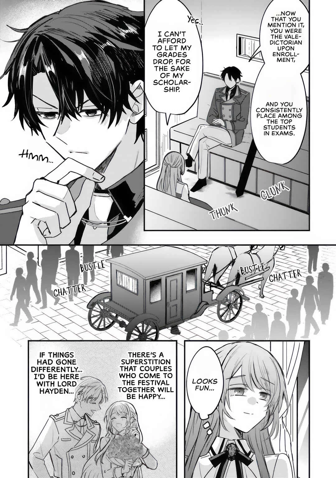 Ren'ai Fushin na Reijou wa Reikoku Kishi-sama no Dekiai ni Kizukanai Chapter 1.3 - Page 9