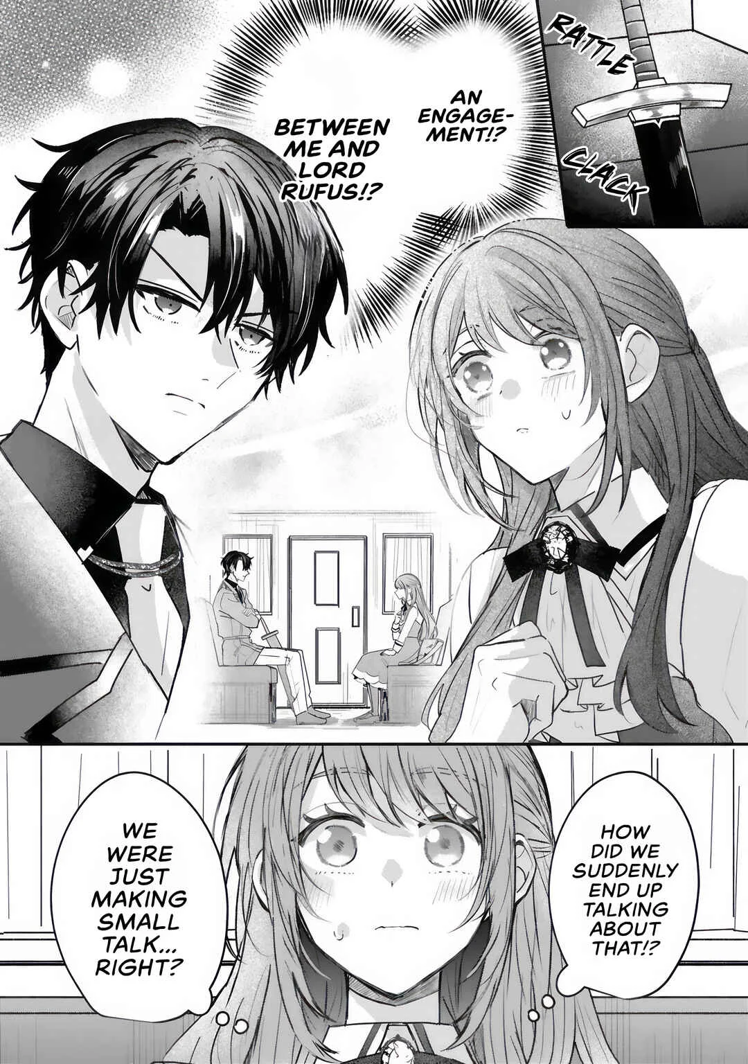 Ren'ai Fushin na Reijou wa Reikoku Kishi-sama no Dekiai ni Kizukanai Chapter 2.1 - Page 3