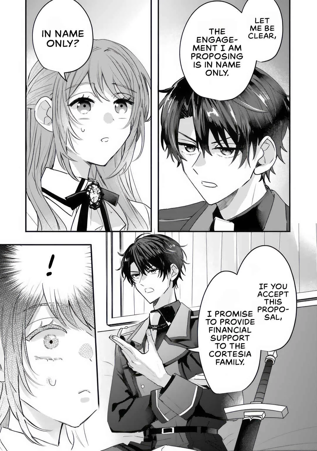 Ren'ai Fushin na Reijou wa Reikoku Kishi-sama no Dekiai ni Kizukanai Chapter 2.1 - Page 4