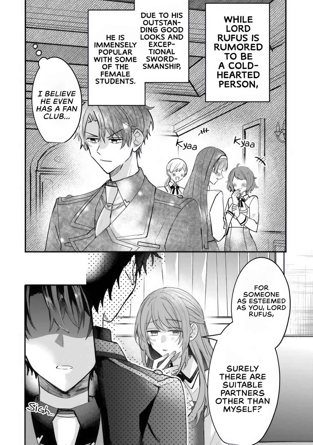 Ren'ai Fushin na Reijou wa Reikoku Kishi-sama no Dekiai ni Kizukanai Chapter 2.1 - Page 6