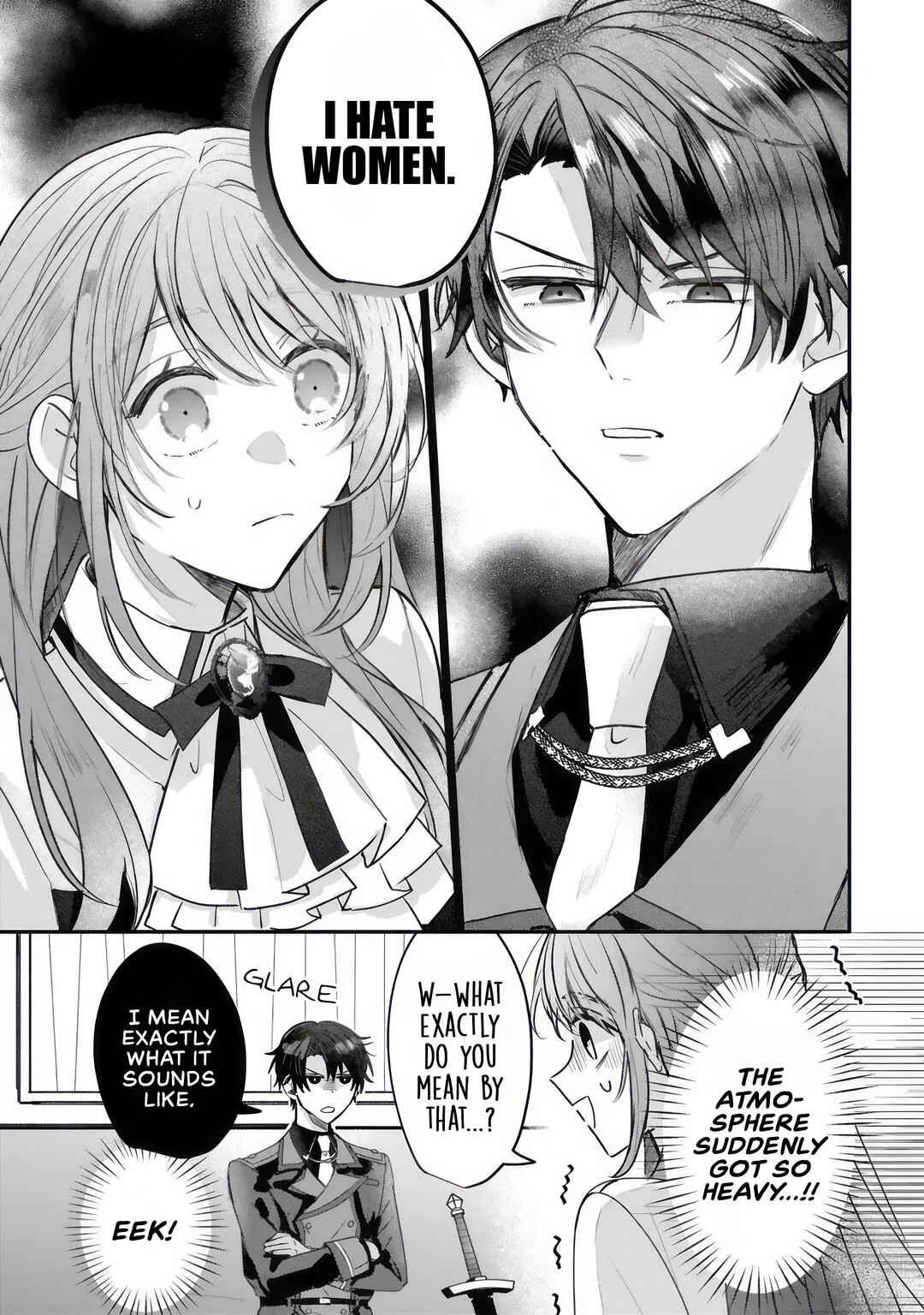 Ren'ai Fushin na Reijou wa Reikoku Kishi-sama no Dekiai ni Kizukanai Chapter 2.1 - Page 7
