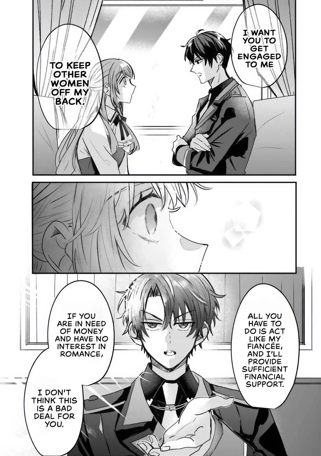 Ren'ai Fushin na Reijou wa Reikoku Kishi-sama no Dekiai ni Kizukanai Chapter 2.1 - Page 9