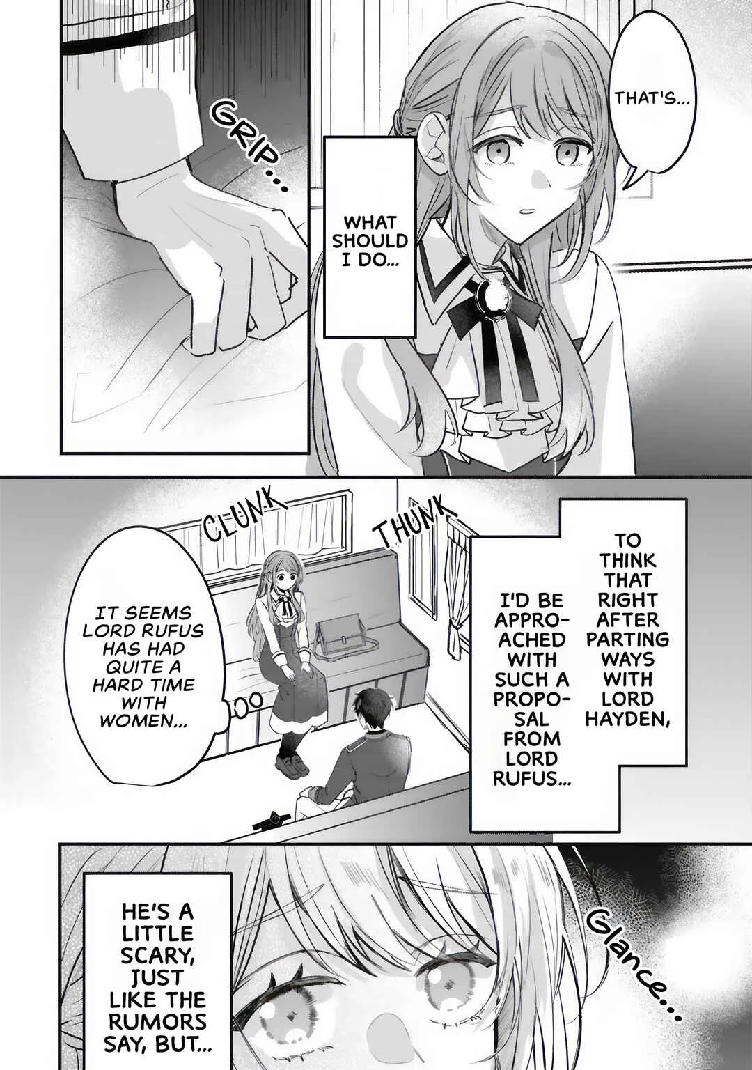Ren'ai Fushin na Reijou wa Reikoku Kishi-sama no Dekiai ni Kizukanai Chapter 2.1 - Page 10